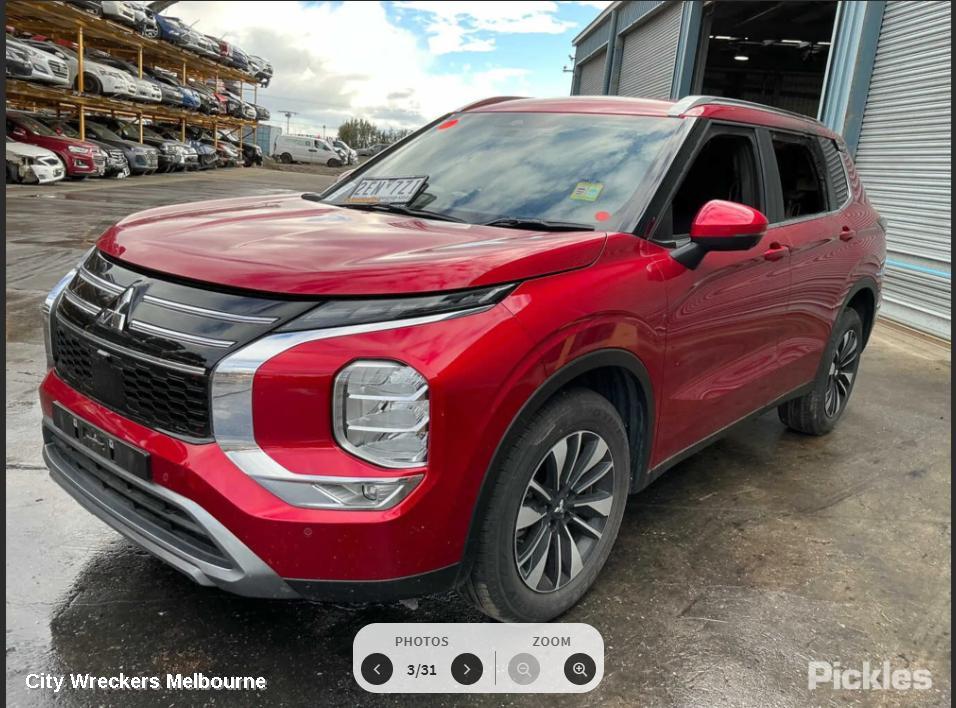 MITSUBISHI OUTLANDER ROOF RAIL