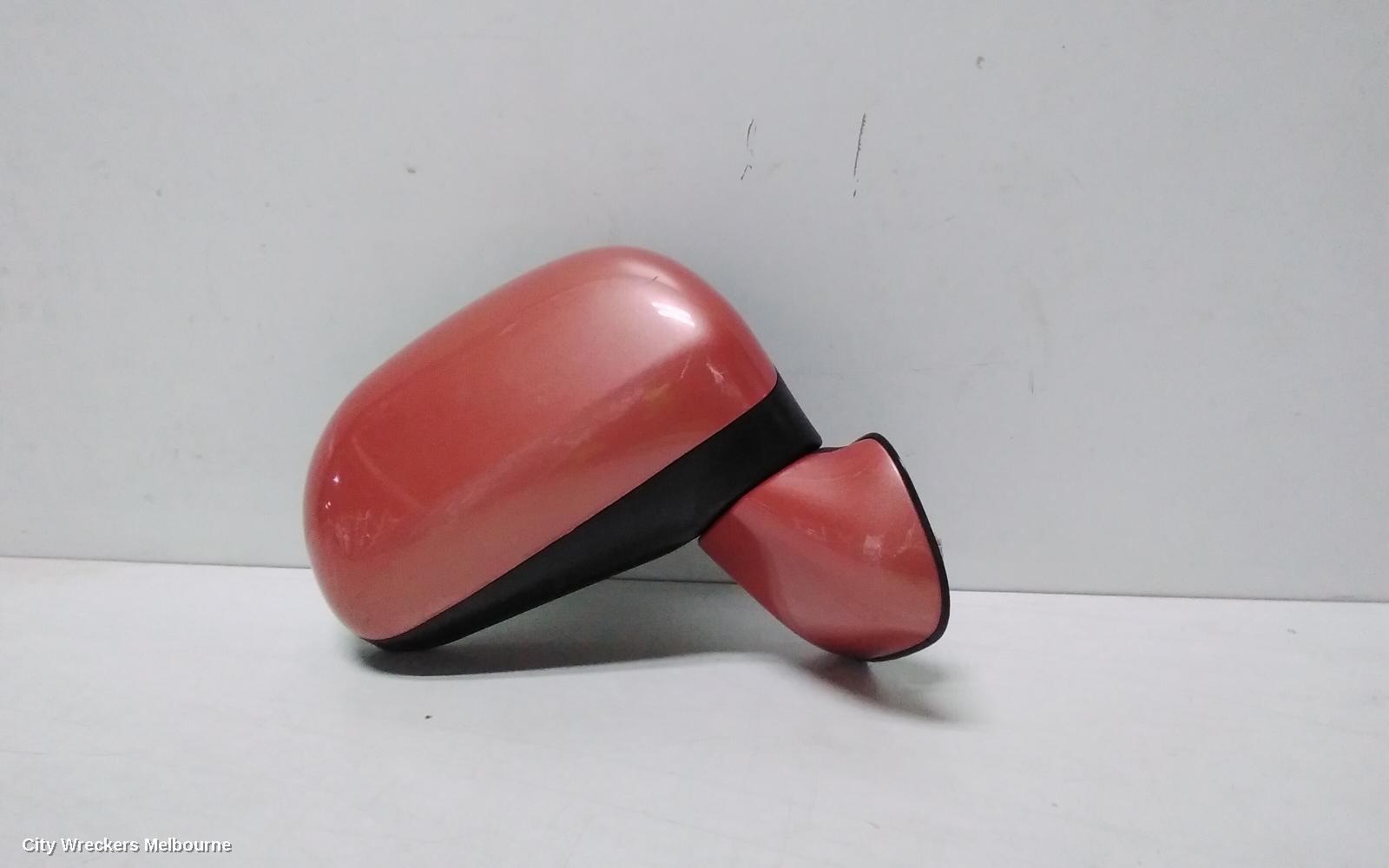 MITSUBISHI MIRAGE RIGHT DOOR MIRROR, CE-CJ, POWER, COLOUR CODED, 07/1996 - 08/2004