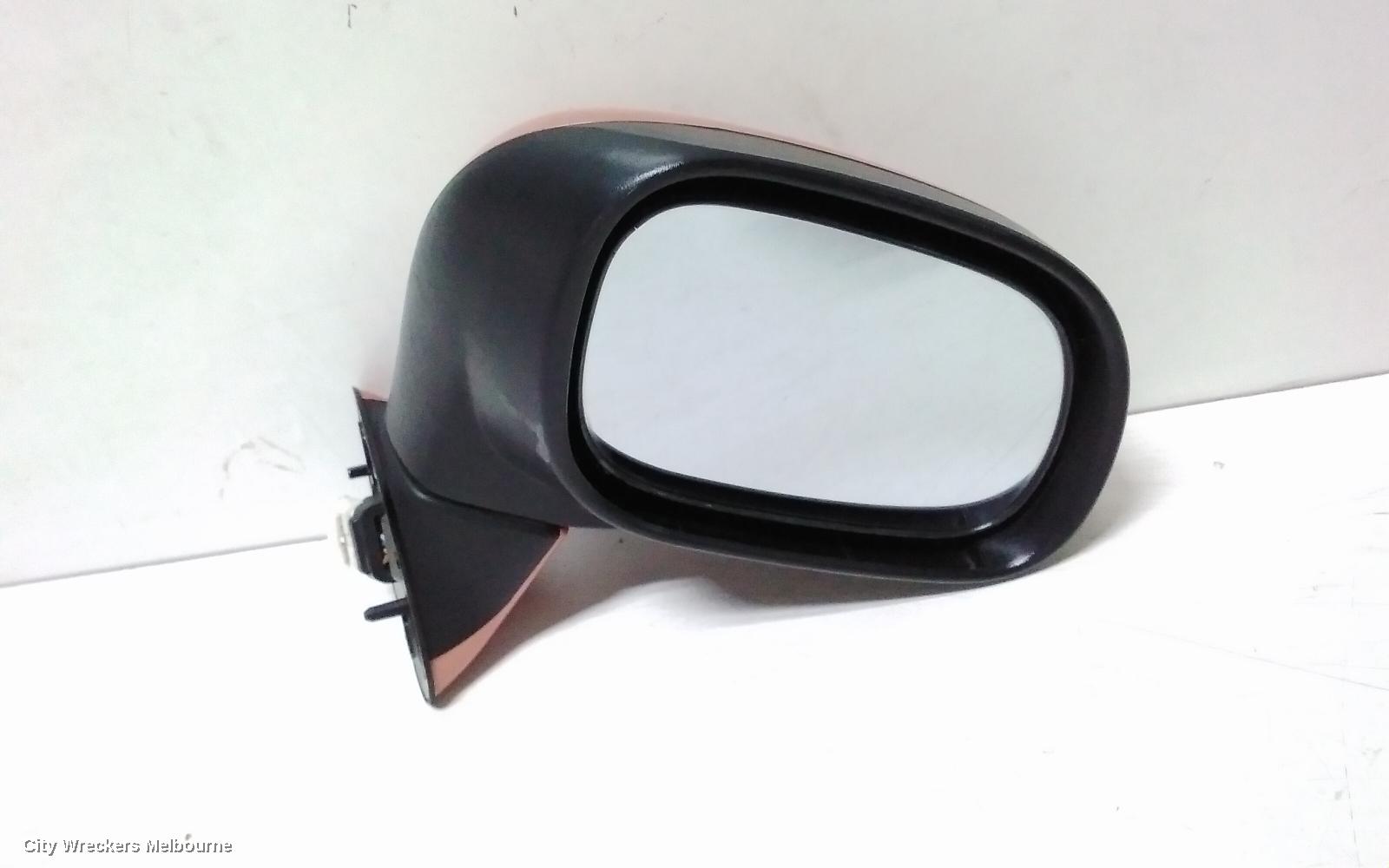 MITSUBISHI MIRAGE RIGHT DOOR MIRROR, CE-CJ, POWER, COLOUR CODED, 07/1996 - 08/2004
