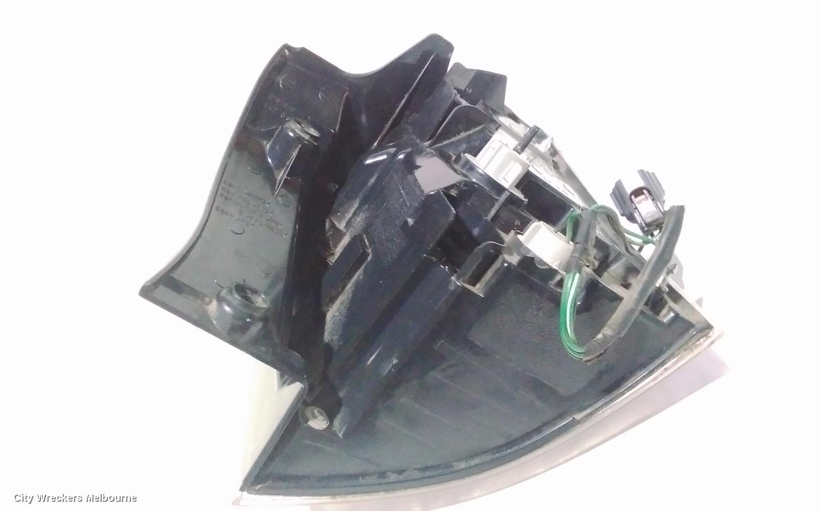 MITSUBISHI OUTLANDER LEFT TAILLIGHT, ZG-ZH, IN BODY, 11/2006 - 10/2012