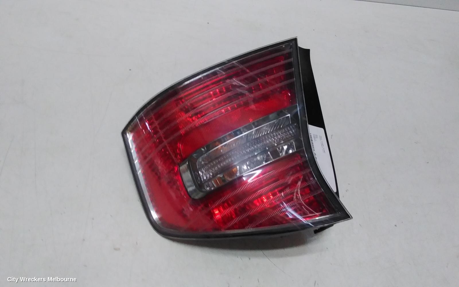 SUBARU LIBERTY RIGHT TAILLIGHT, 4TH GEN, SEDAN, CLEAR TYPE, 4 BULB, 09/2003 - 06/2006