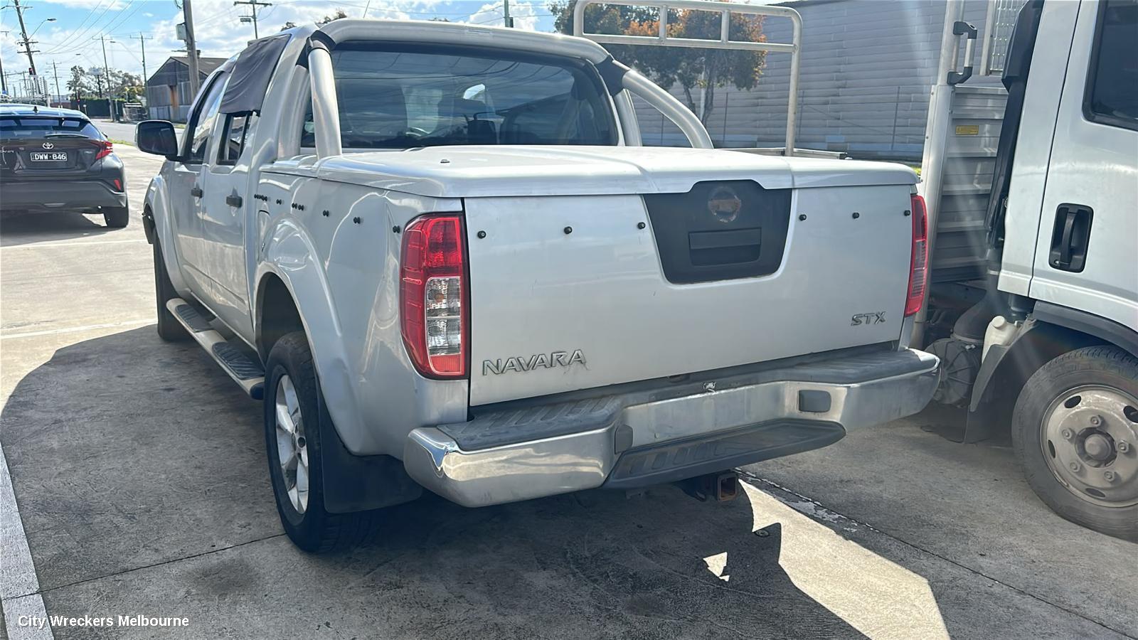 NISSAN NAVARA BOOTLID/TAILGATE, D40, TAILGATE, 09/2005 - 08/2015