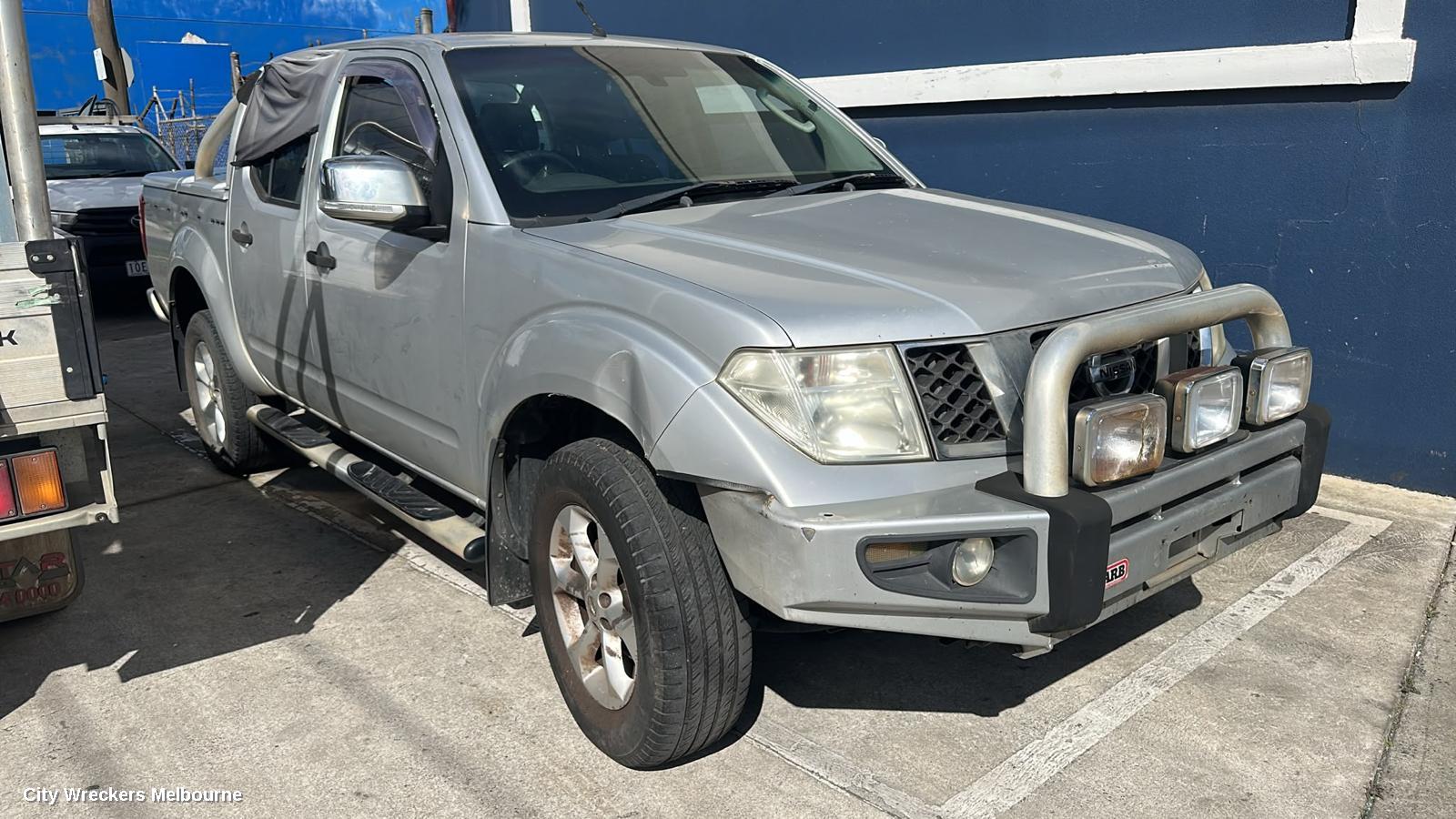 NISSAN NAVARA BOOTLID/TAILGATE, D40, TAILGATE, 09/2005 - 08/2015