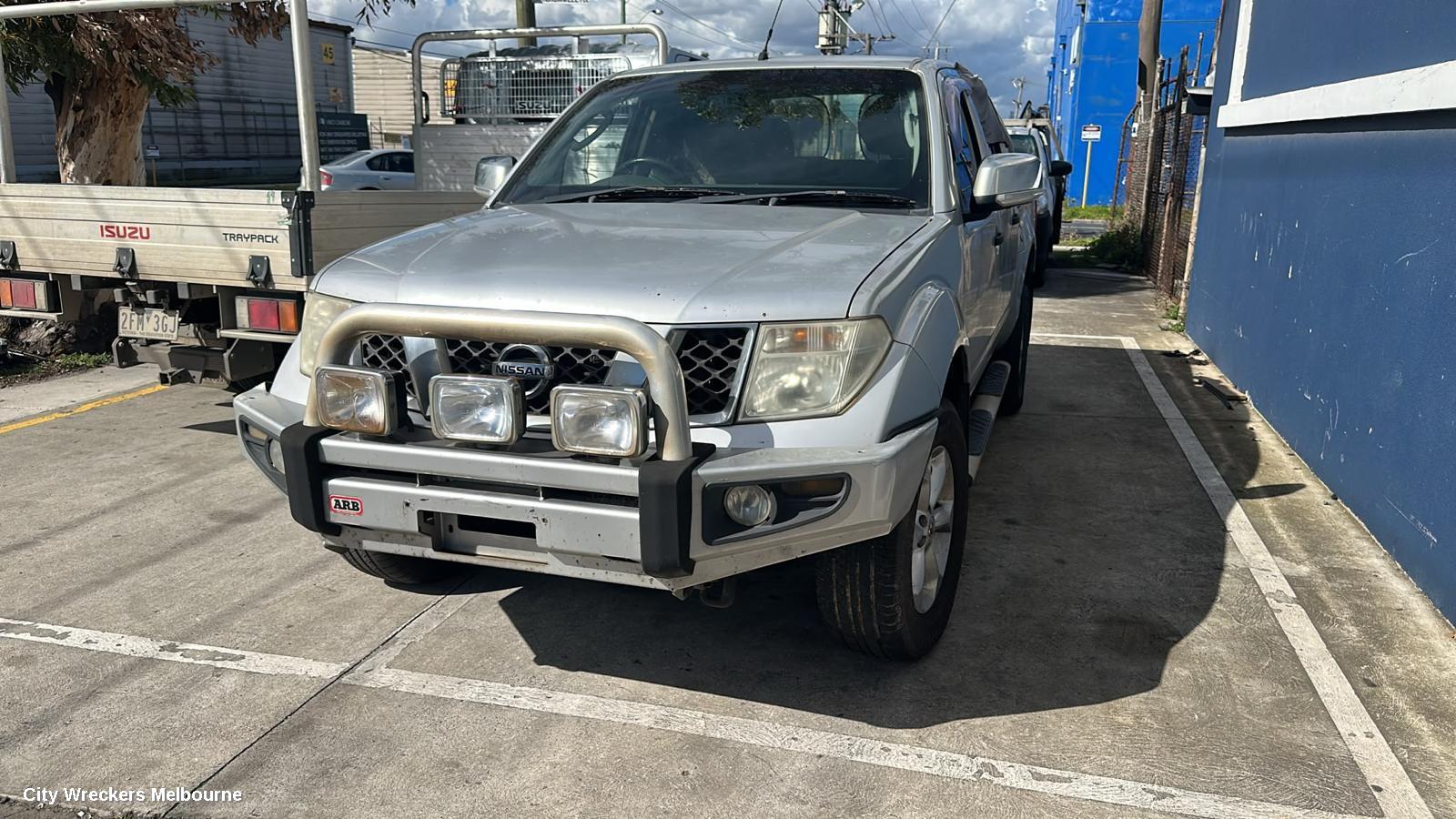 NISSAN NAVARA BOOTLID/TAILGATE, D40, TAILGATE, 09/2005 - 08/2015