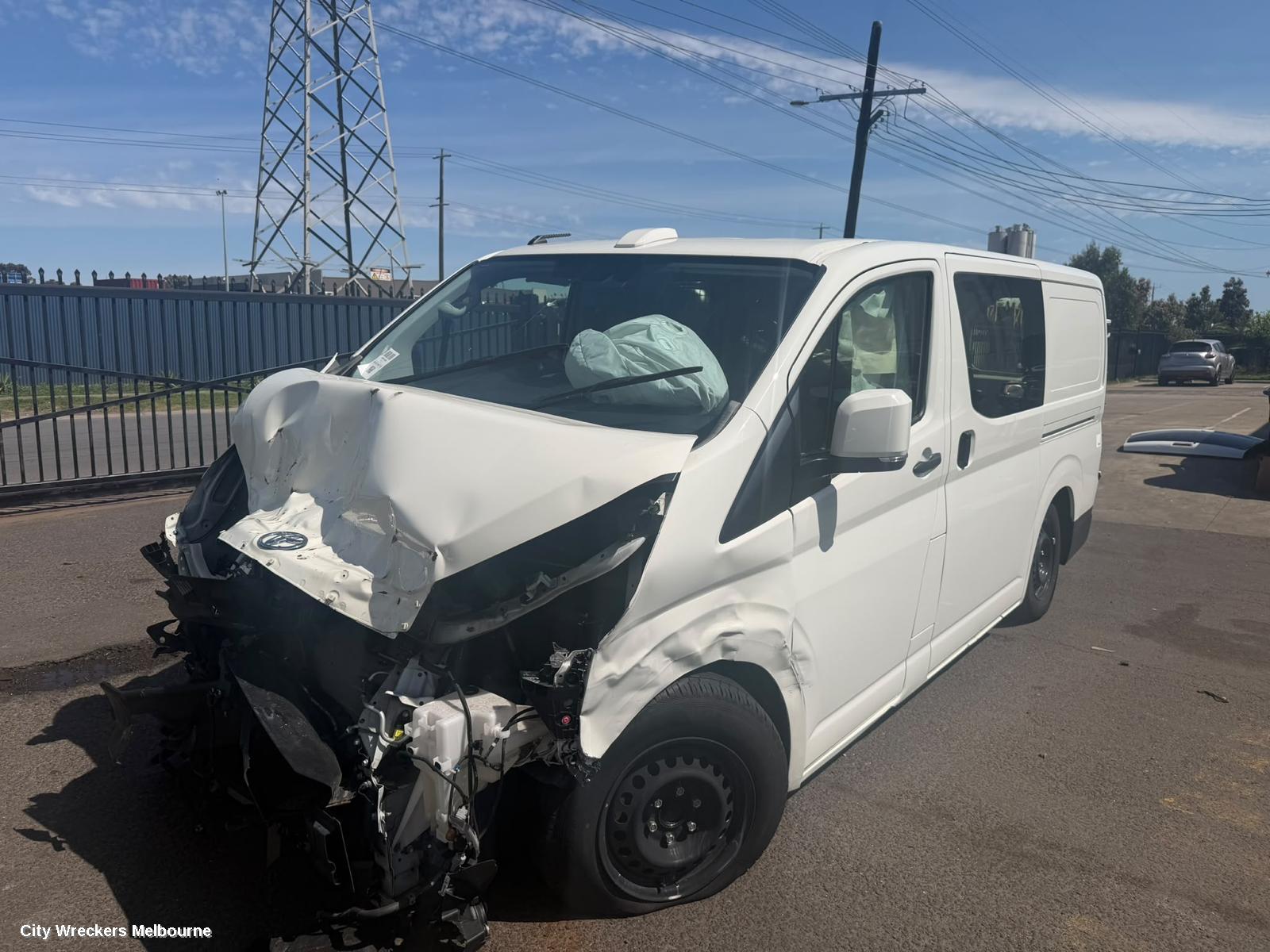 TOYOTA HIACE RIGHT TAILLIGHT, 300 SERIES, IN BODY, W/ HALOGEN TYPE, 02/2019 ONWARDS