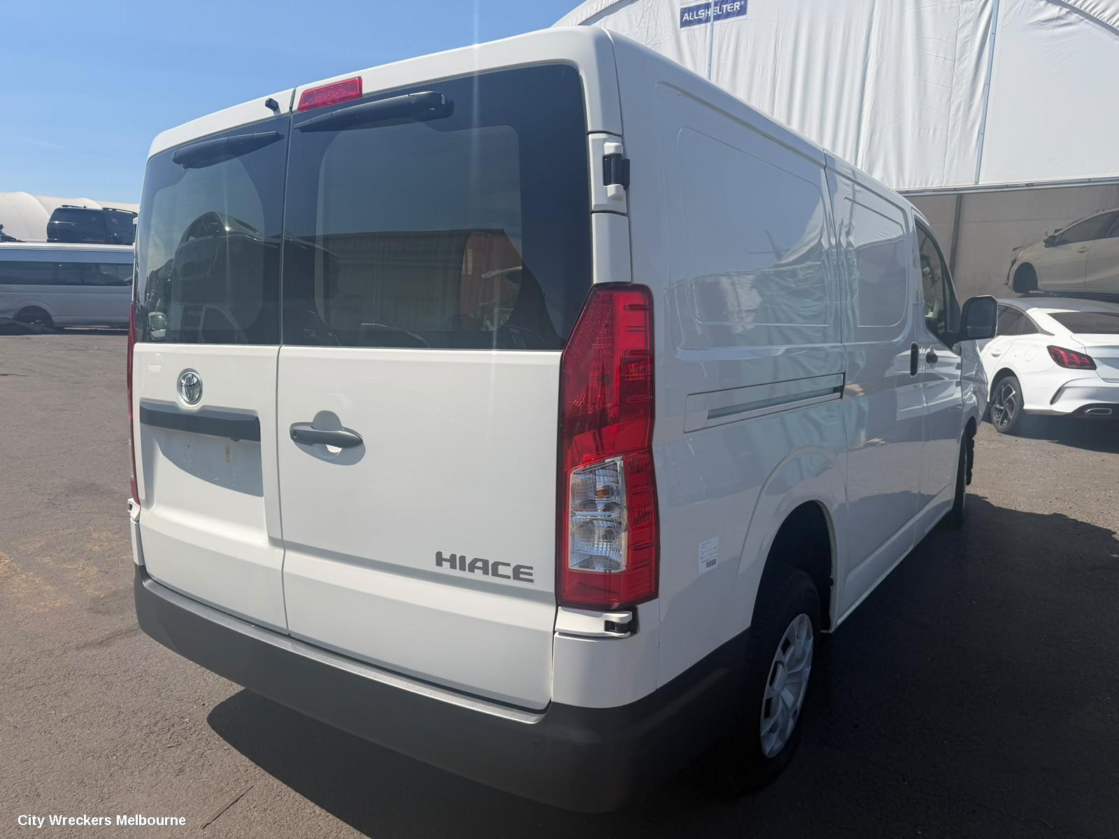 TOYOTA HIACE RIGHT TAILLIGHT, 300 SERIES, IN BODY, W/ HALOGEN TYPE, 02/2019 ONWARDS