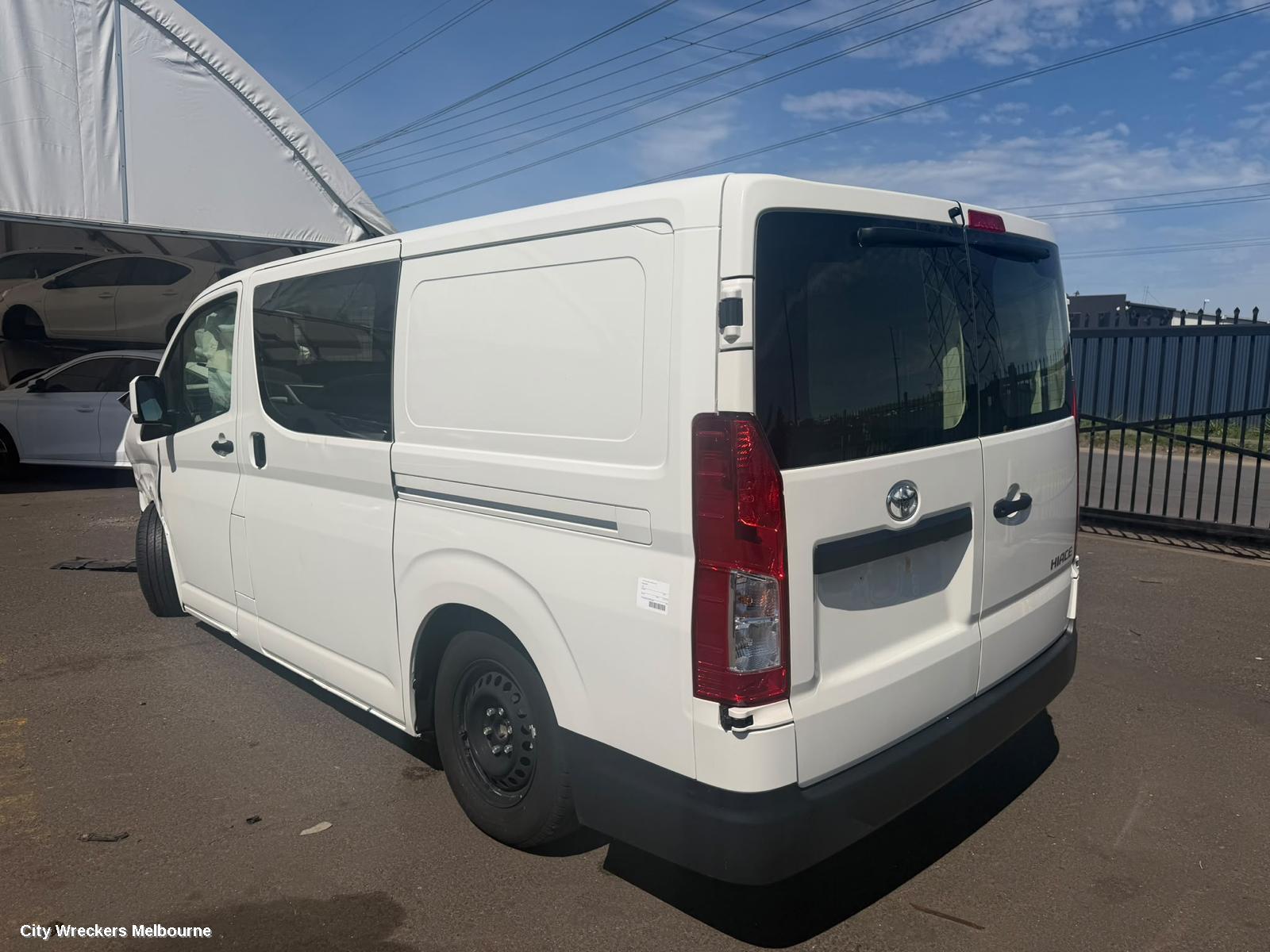 TOYOTA HIACE RIGHT TAILLIGHT, 300 SERIES, IN BODY, W/ HALOGEN TYPE, 02/2019 ONWARDS