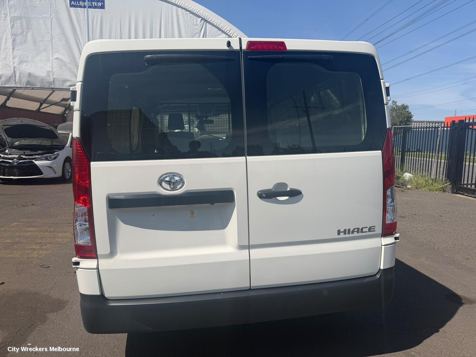TOYOTA HIACE RIGHT TAILLIGHT, 300 SERIES, IN BODY, W/ HALOGEN TYPE, 02/2019 ONWARDS