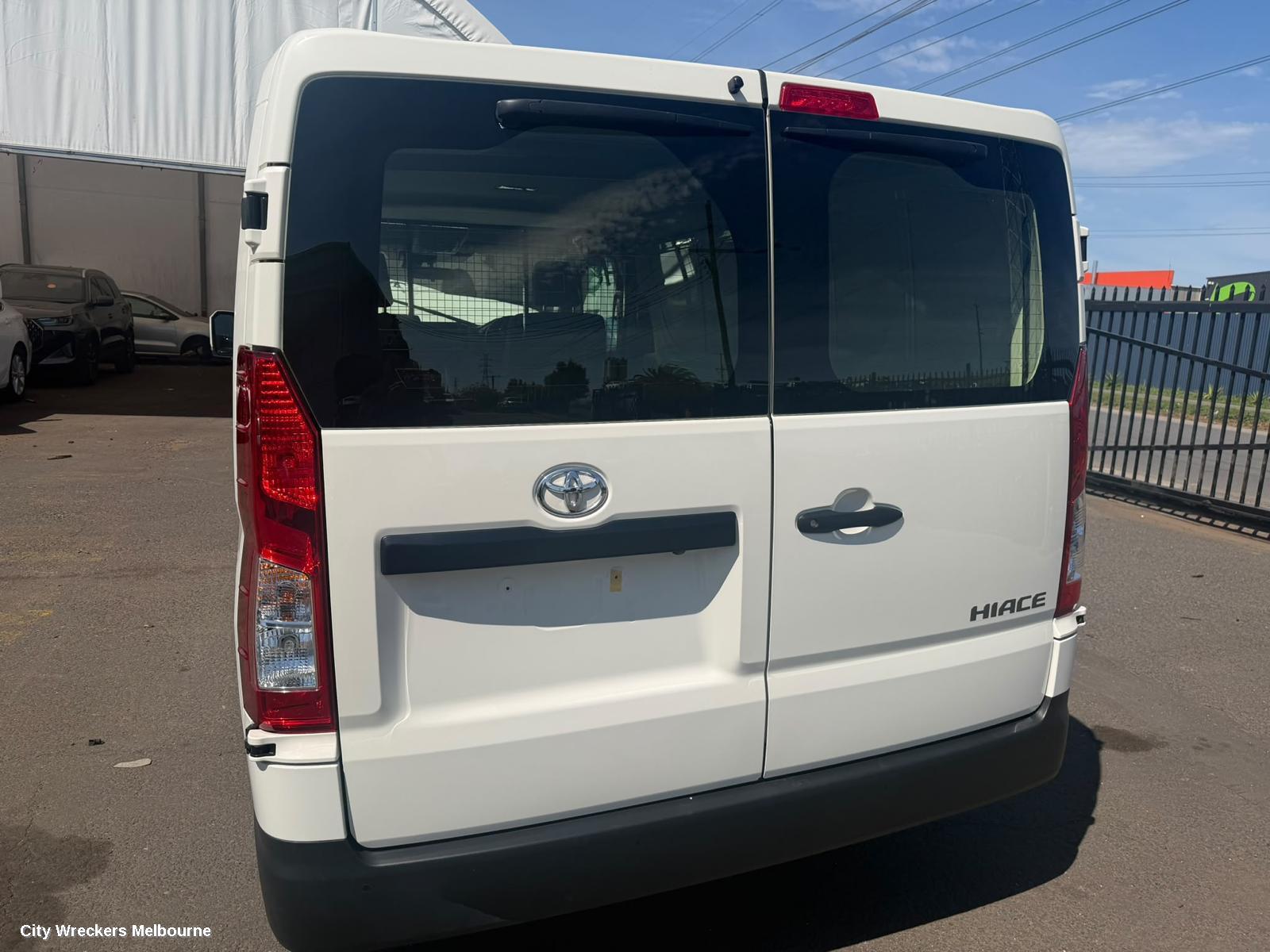 TOYOTA HIACE RIGHT TAILLIGHT, 300 SERIES, IN BODY, W/ HALOGEN TYPE, 02/2019 ONWARDS