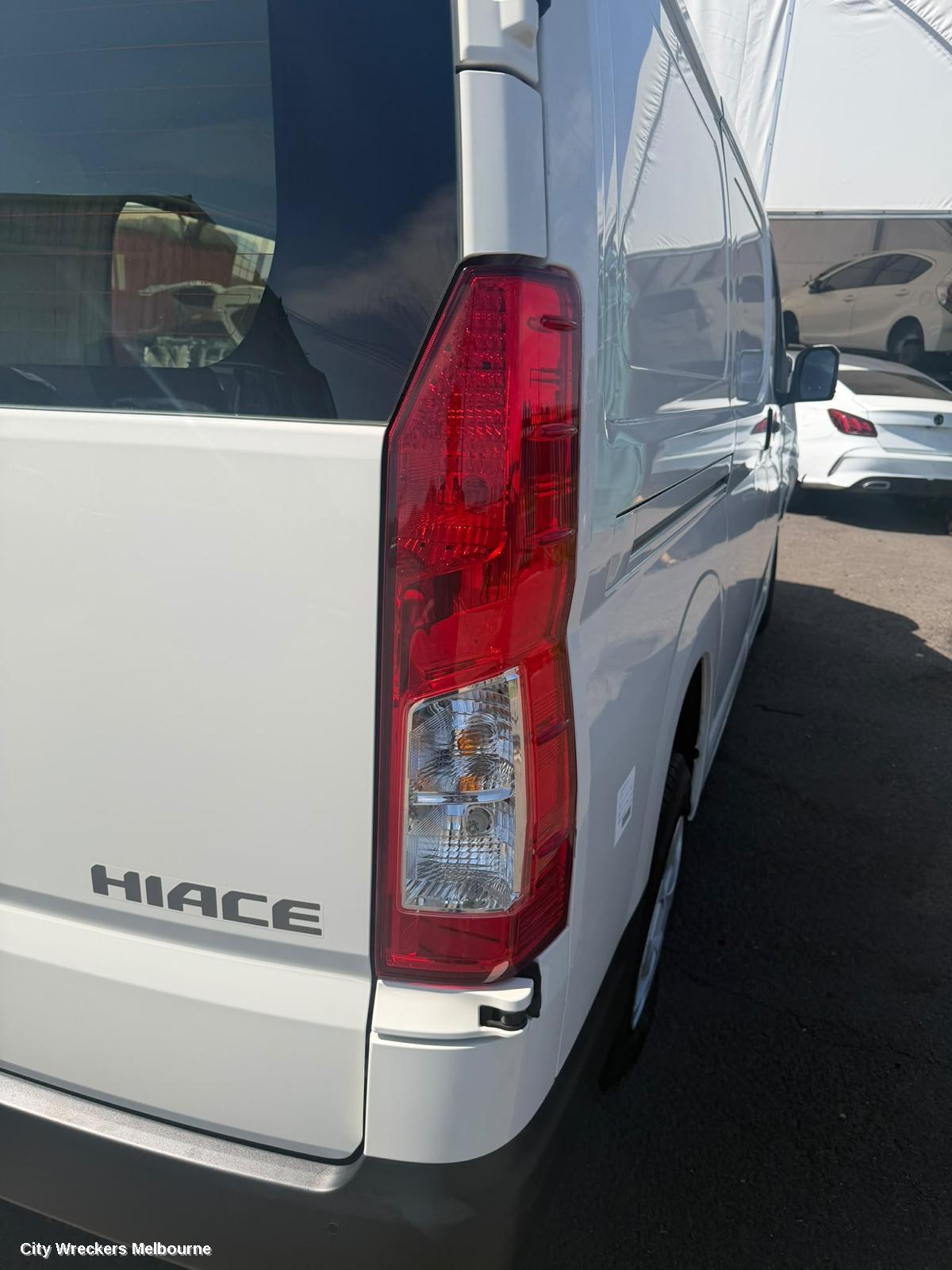 TOYOTA HIACE RIGHT TAILLIGHT, 300 SERIES, IN BODY, W/ HALOGEN TYPE, 02/2019 ONWARDS