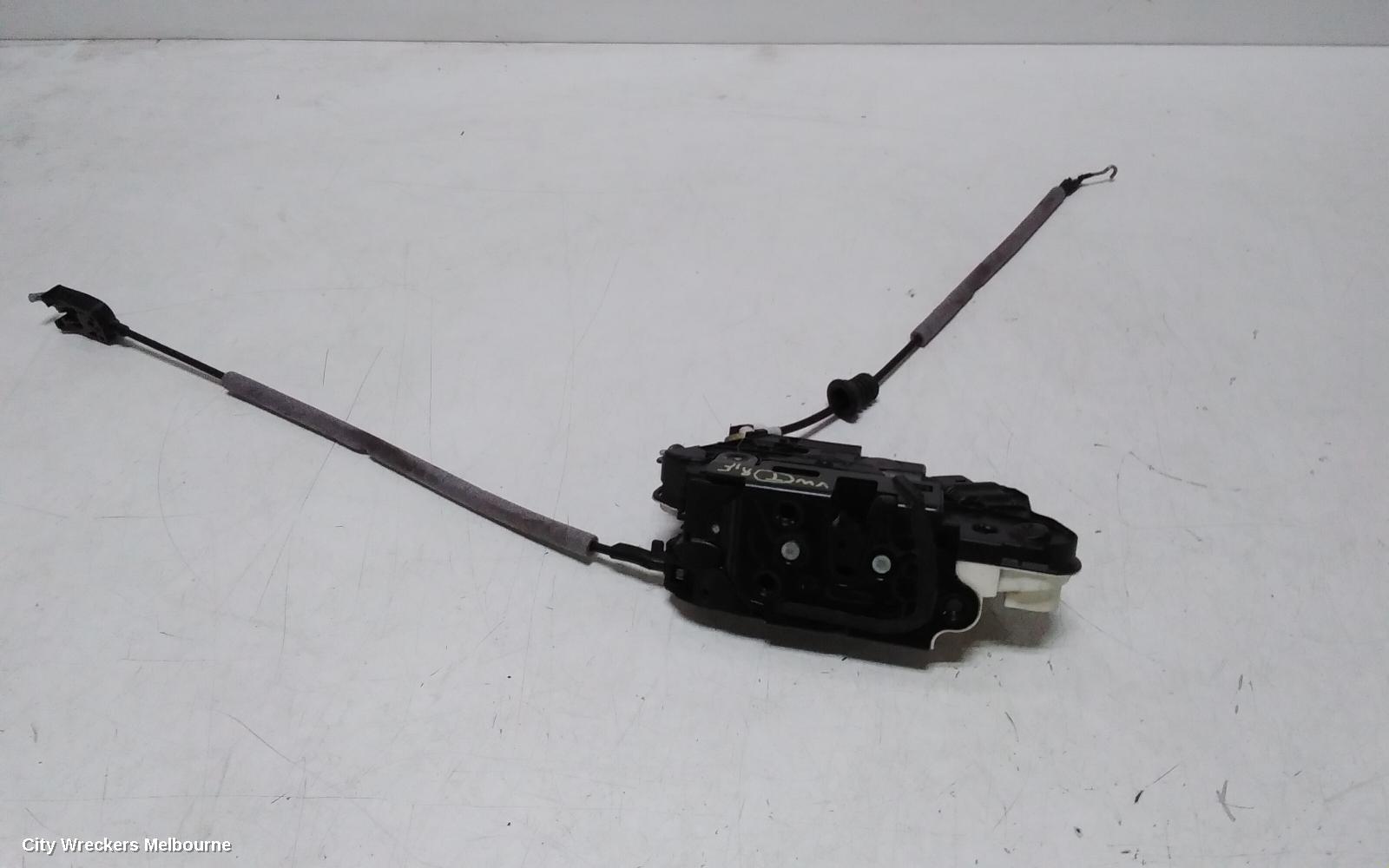 VOLKSWAGEN TIGUAN DOOR/BOOT/GATE LOCK, RIGHT FRONT DOOR LOCK, 5N, P/N 5N2837016A, 01/2009 - 03/2010