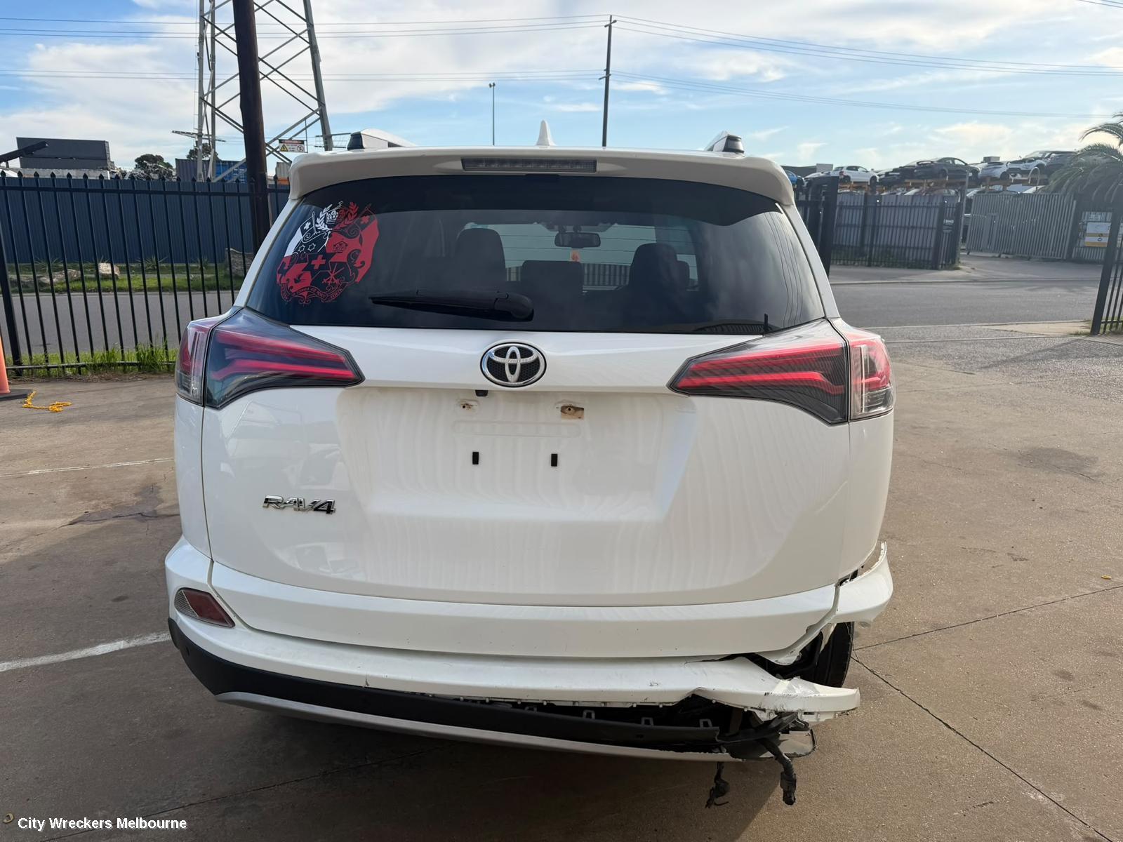 TOYOTA RAV4 BOOTLID/TAILGATE, TAILGATE, NON POWER TYPE, 	ASA44R/ZSA42R, 10/2015 - 12/2018