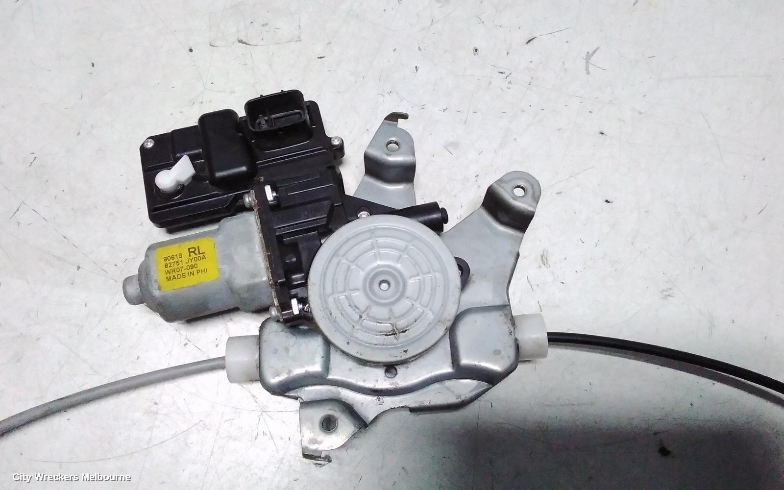 RENAULT KALEOS LEFT REAR WND REG/MOTOR, H45, DOOR REG ASSY (REG AND MOTOR), 09/2008 - 04/2016