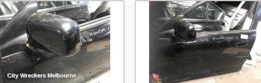HONDA CIVIC LEFT DOOR MIRROR, 7TH GEN, HATCH, 3 WIRE TYPE, 11/2000 - 12/2005