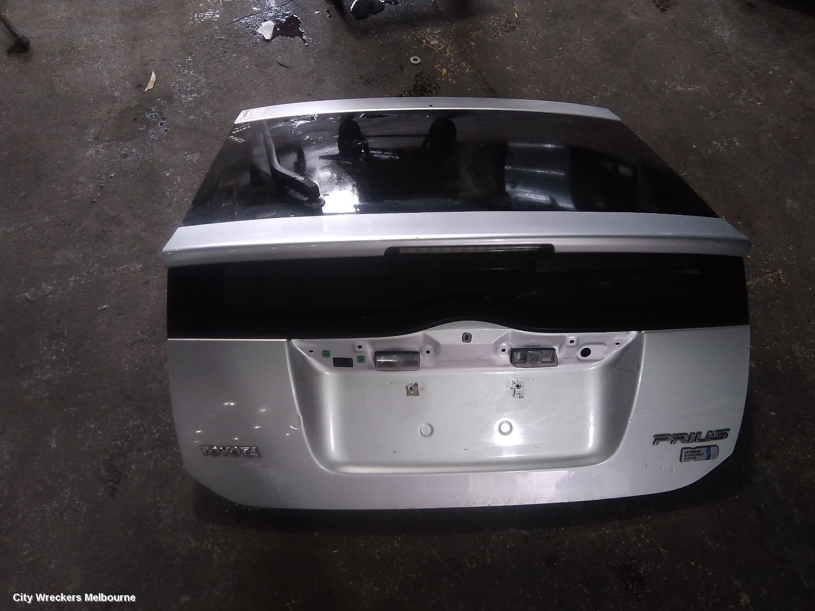 TOYOTA PRIUS BOOTLID/TAILGATE, NHW20R, TAILGATE, 10/2003 - 04/2009