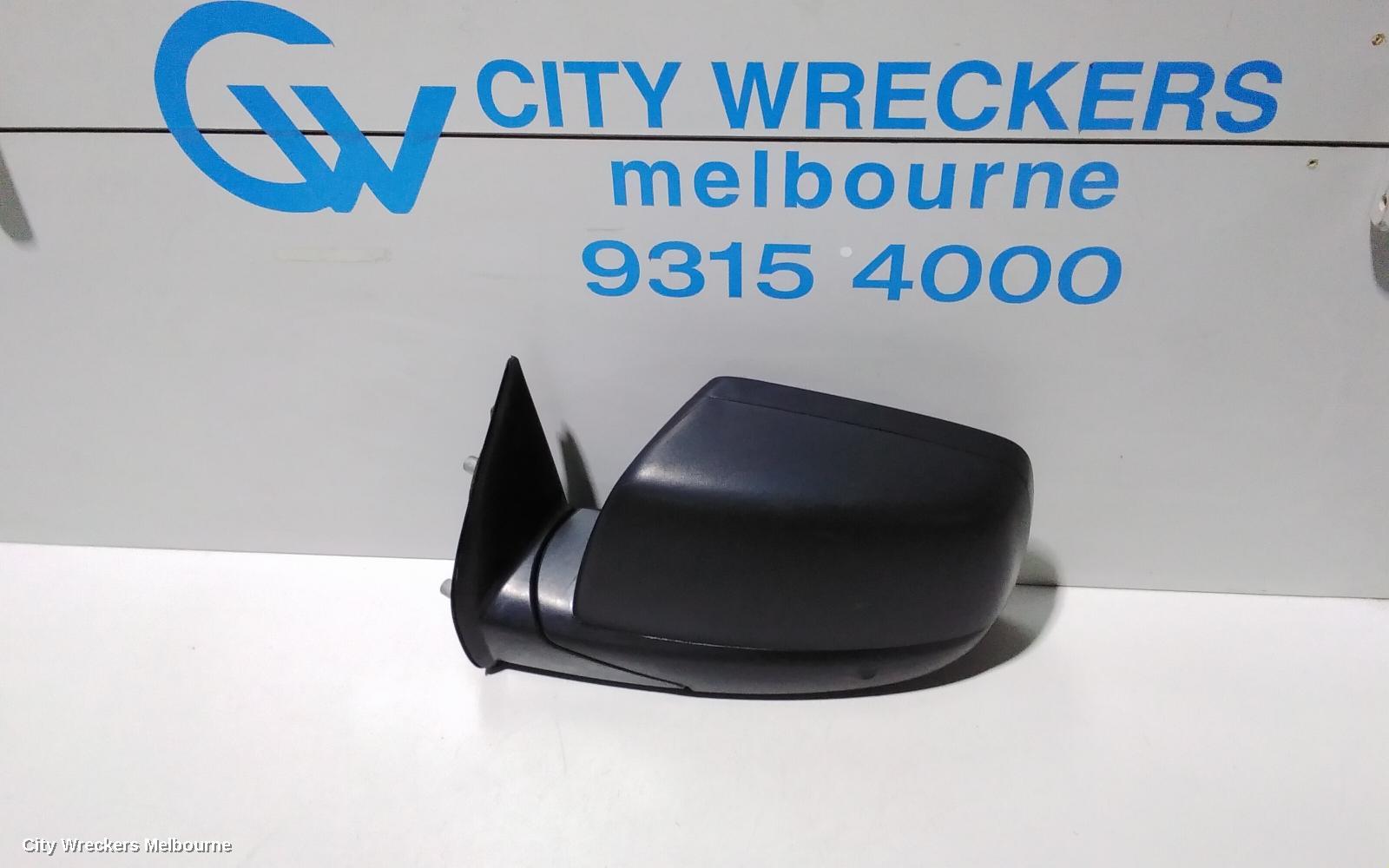 MAZDA BT50 LEFT DOOR MIRROR, UN, MANUAL, 09/2008 - 09/2011
