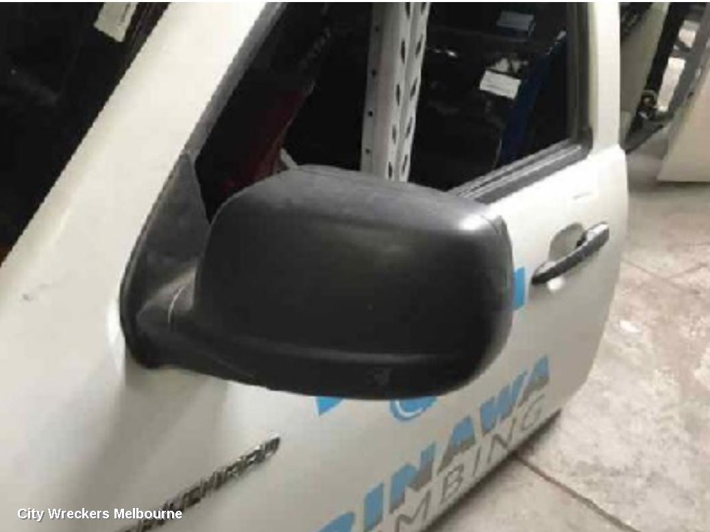 MAZDA BT50 LEFT DOOR MIRROR, UN, MANUAL, 09/2008 - 09/2011