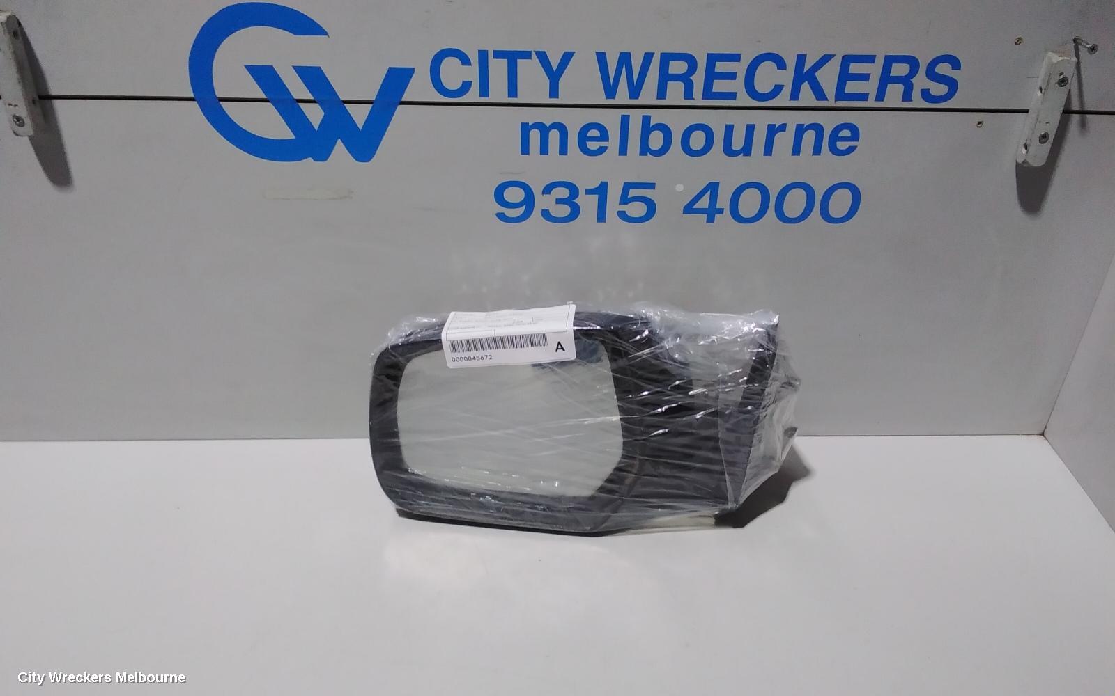 MAZDA BT50 LEFT DOOR MIRROR, UN, MANUAL, 09/2008 - 09/2011