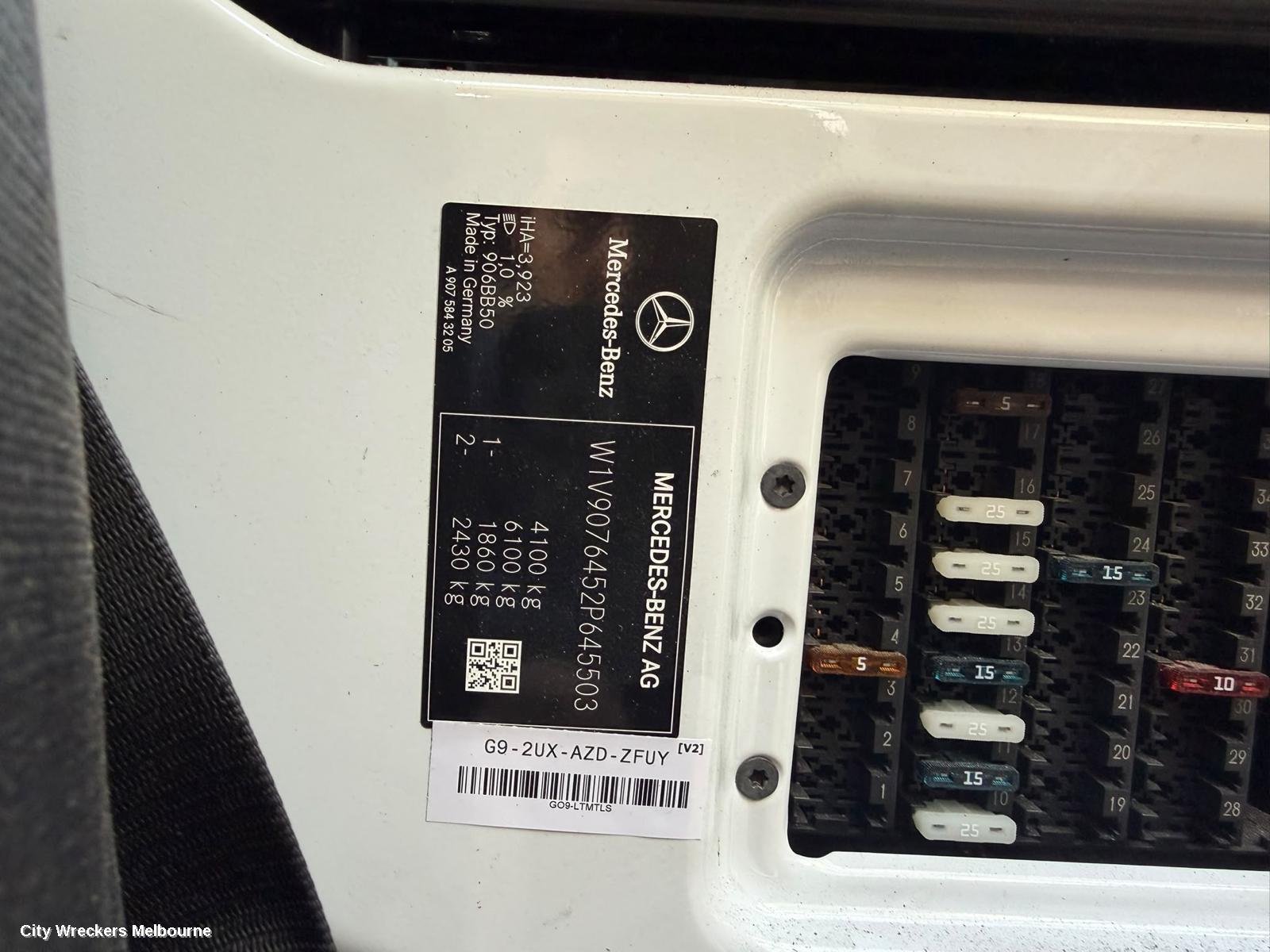 MERCEDES SPRINTER ENGINE, VS30, DIESEL, 2.0, SINGLE TURBO, 654.920 CODE, 01/2022 ONWARDS