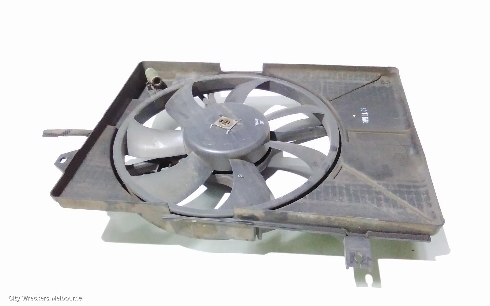 HYUNDAI GETZ FAN, RAD FAN, W/ A/C TYPE, TB, 09/2002 - 09/2005