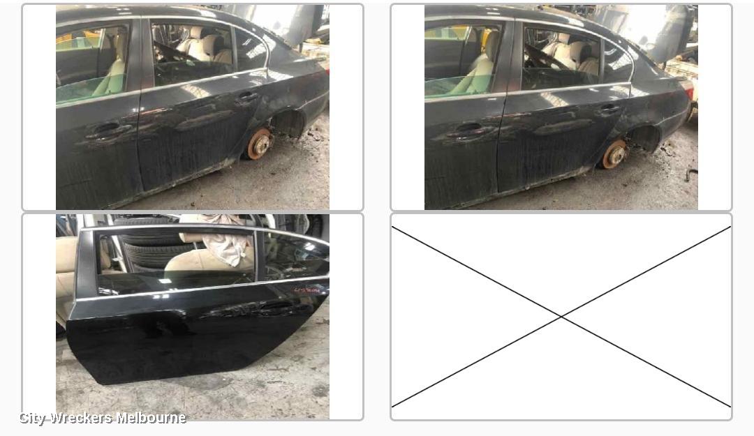 BMW X5 LEFT REAR DOOR/SLIDING, E53, 11/2000 - 08/2006