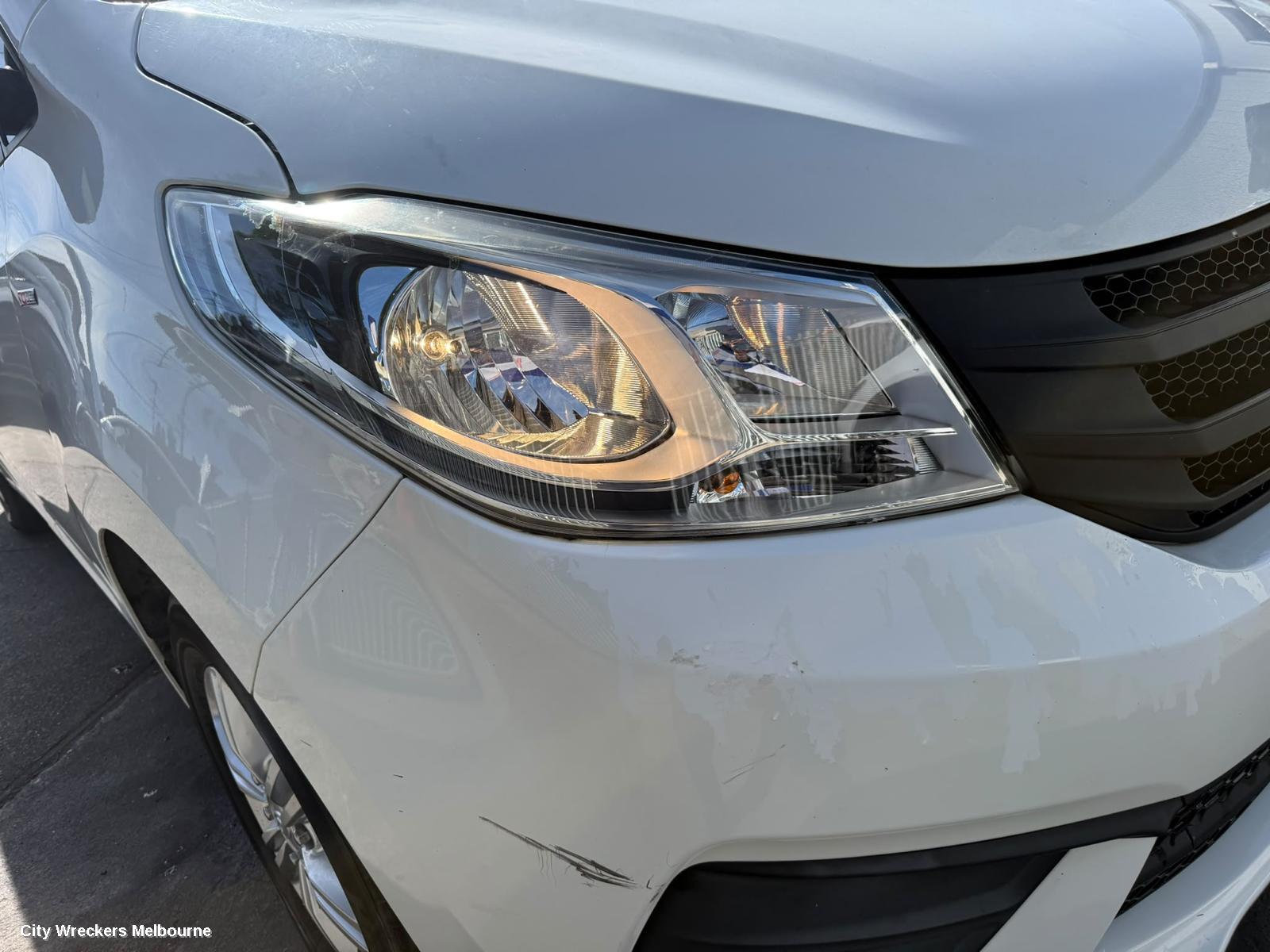 LDV G10 LEFT HEADLAMP, SV7C, W/ HALOGEN TYPE, VAN, 04/2015 ONWARDS