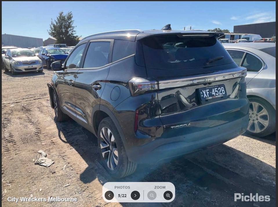 CHERY TIGGO 4 BOOTLID/TAILGATE, 1ST GEN, TAILGATE, NON PRO, 06/2024 ONWARDS