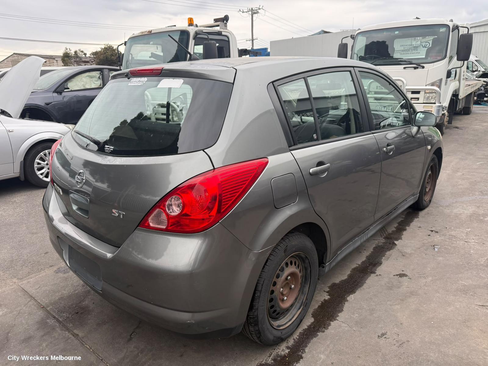 NISSAN TIIDA FUEL TANK, C11, HATCH, 09/2004 - 01/2013