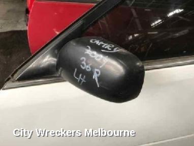 TOYOTA CAMRY LEFT DOOR MIRROR, SK36, BLACK, 08/2002 - 05/2006