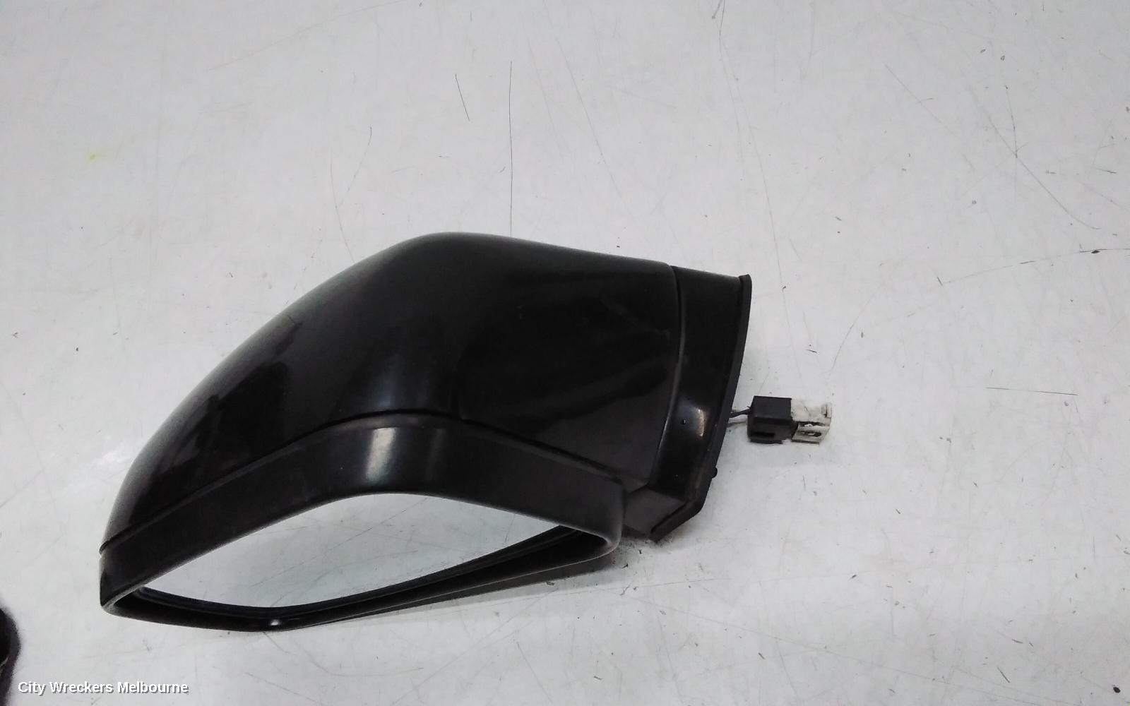 MITSUBISHI MAGNA LEFT DOOR MIRROR, TL-TW, POWER, BLACK, 07/2003 - 08/2005