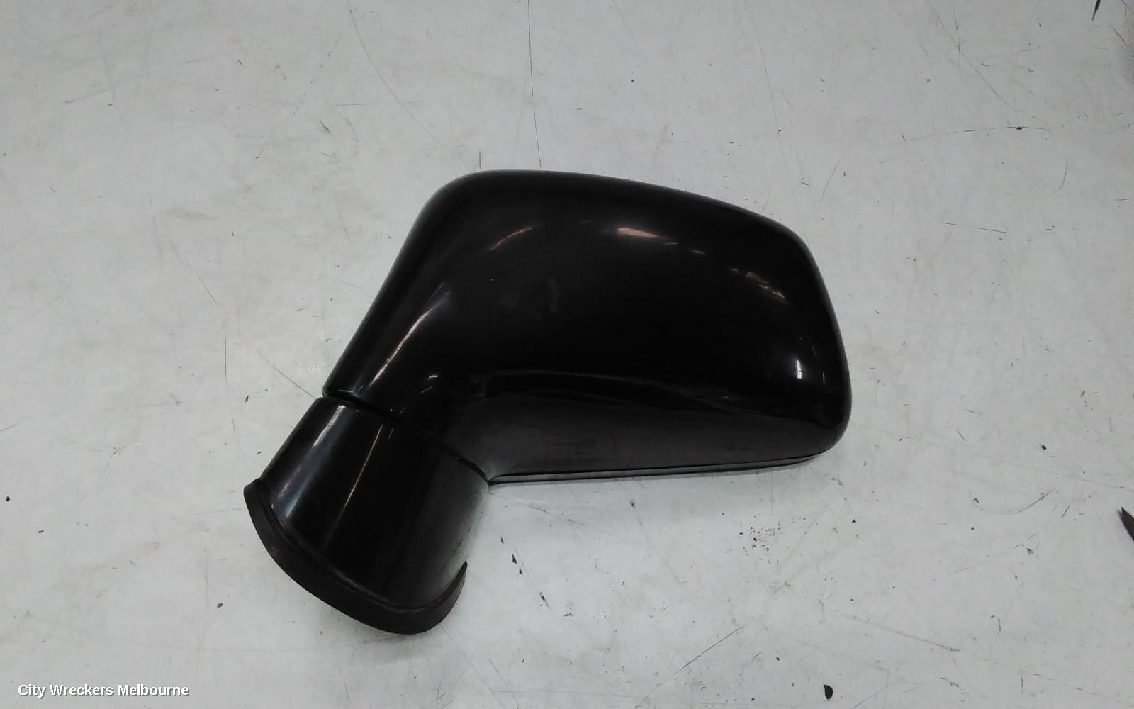 MITSUBISHI MAGNA LEFT DOOR MIRROR, TL-TW, POWER, BLACK, 07/2003 - 08/2005