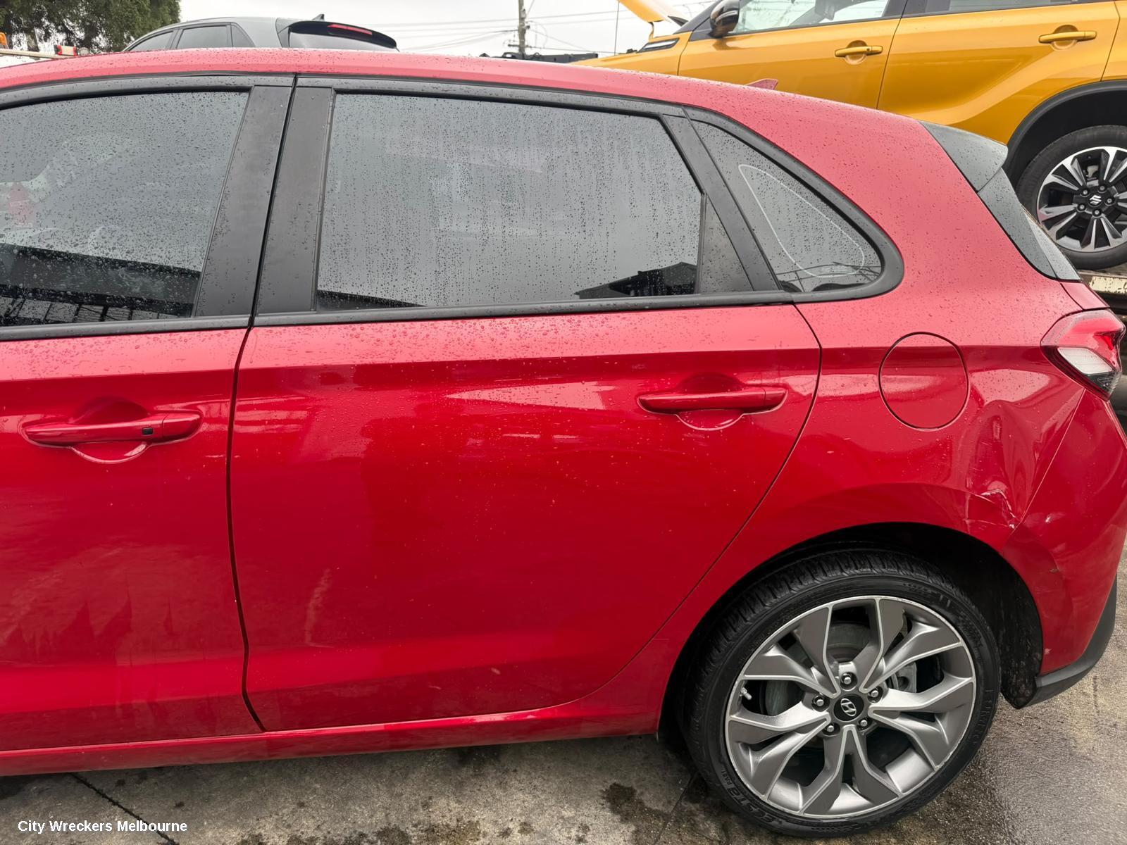 HYUNDAI I30 REAR BUMPER, BUMPER BAR (2 PIECE), PD, HATCH (S. KOREA VIN KMHH), N LINE, 03/2017 - 12/2023