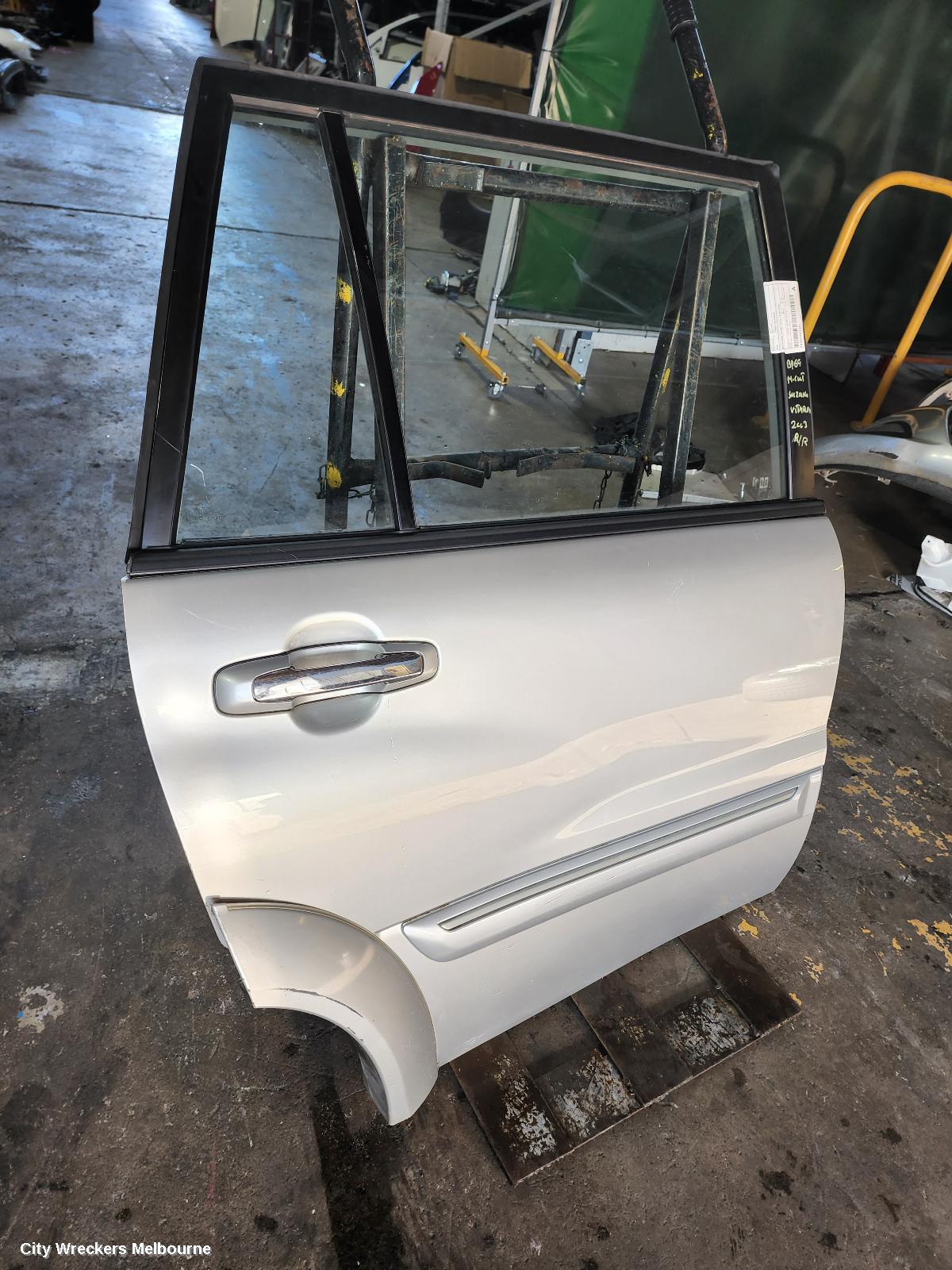 SUZUKI VITARA RIGHT REAR DOOR, 5DR WAGON, GRAND VITARA, 04/1998 - 07/2005