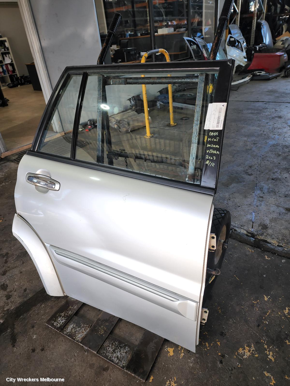 SUZUKI VITARA RIGHT REAR DOOR, 5DR WAGON, GRAND VITARA, 04/1998 - 07/2005