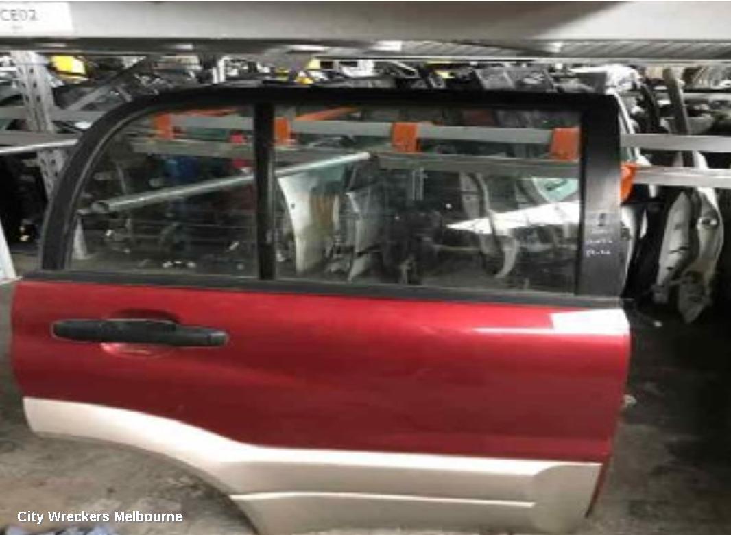 SUZUKI VITARA RIGHT REAR DOOR, 5DR WAGON, GRAND VITARA, 04/1998 - 07/2005