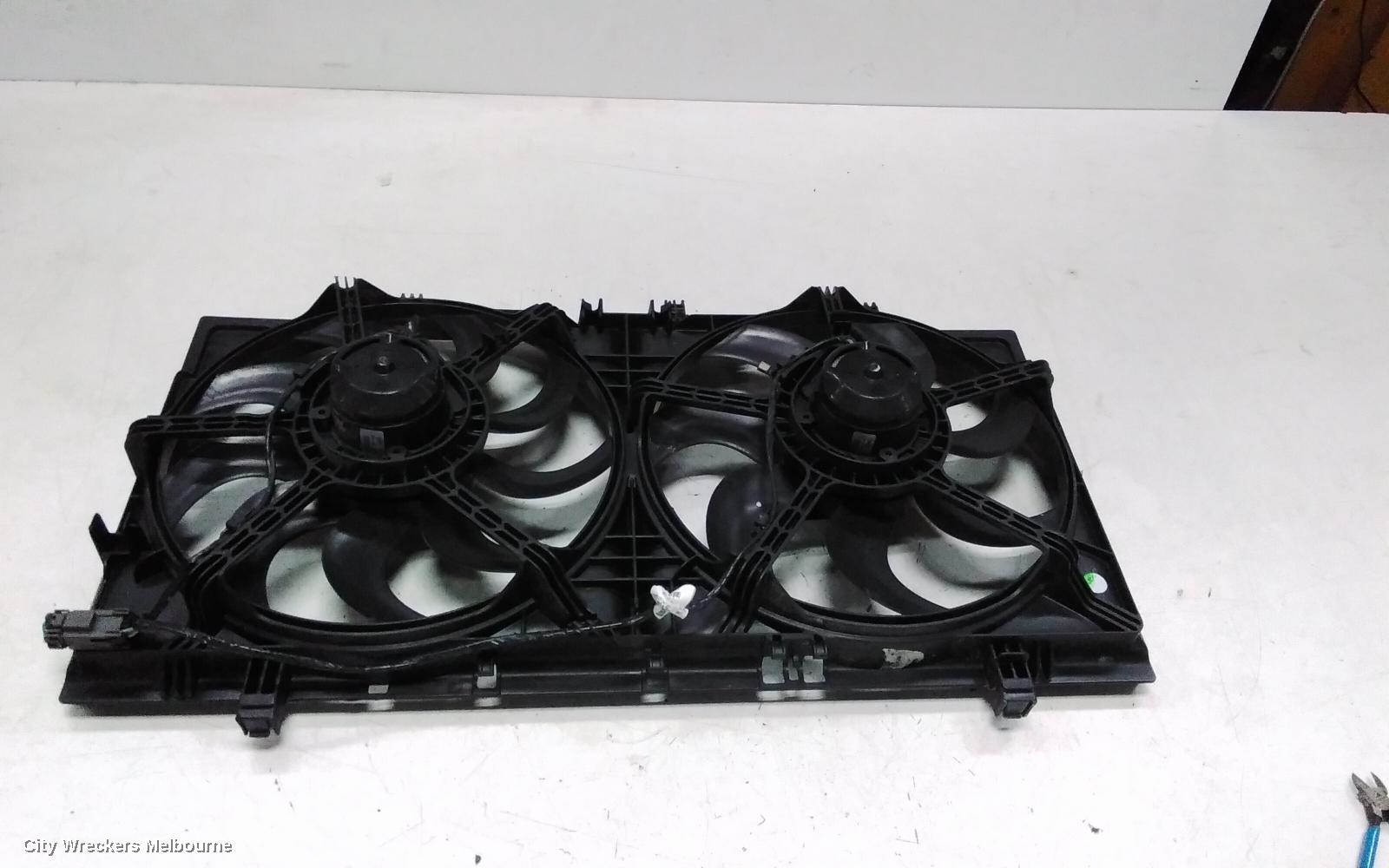 HOLDEN COMMODORE FAN, DUAL FAN ASSY, 3.6, VE, 09/2006 - 08/2010