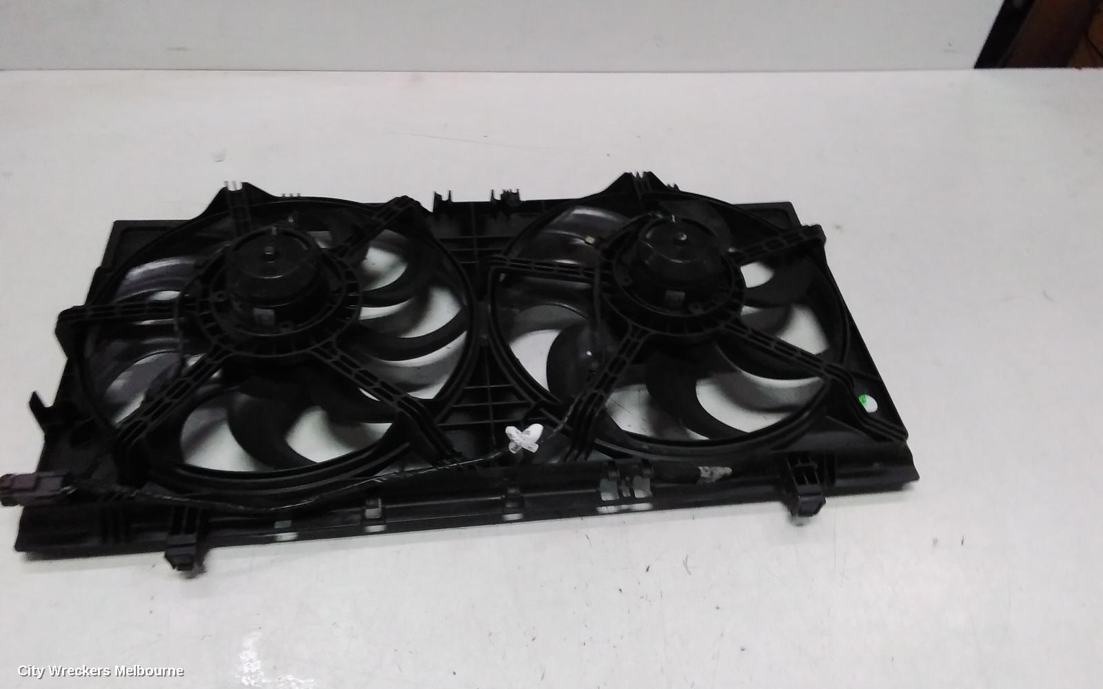 HOLDEN COMMODORE FAN, DUAL FAN ASSY, 3.6, VE, 09/2006 - 08/2010