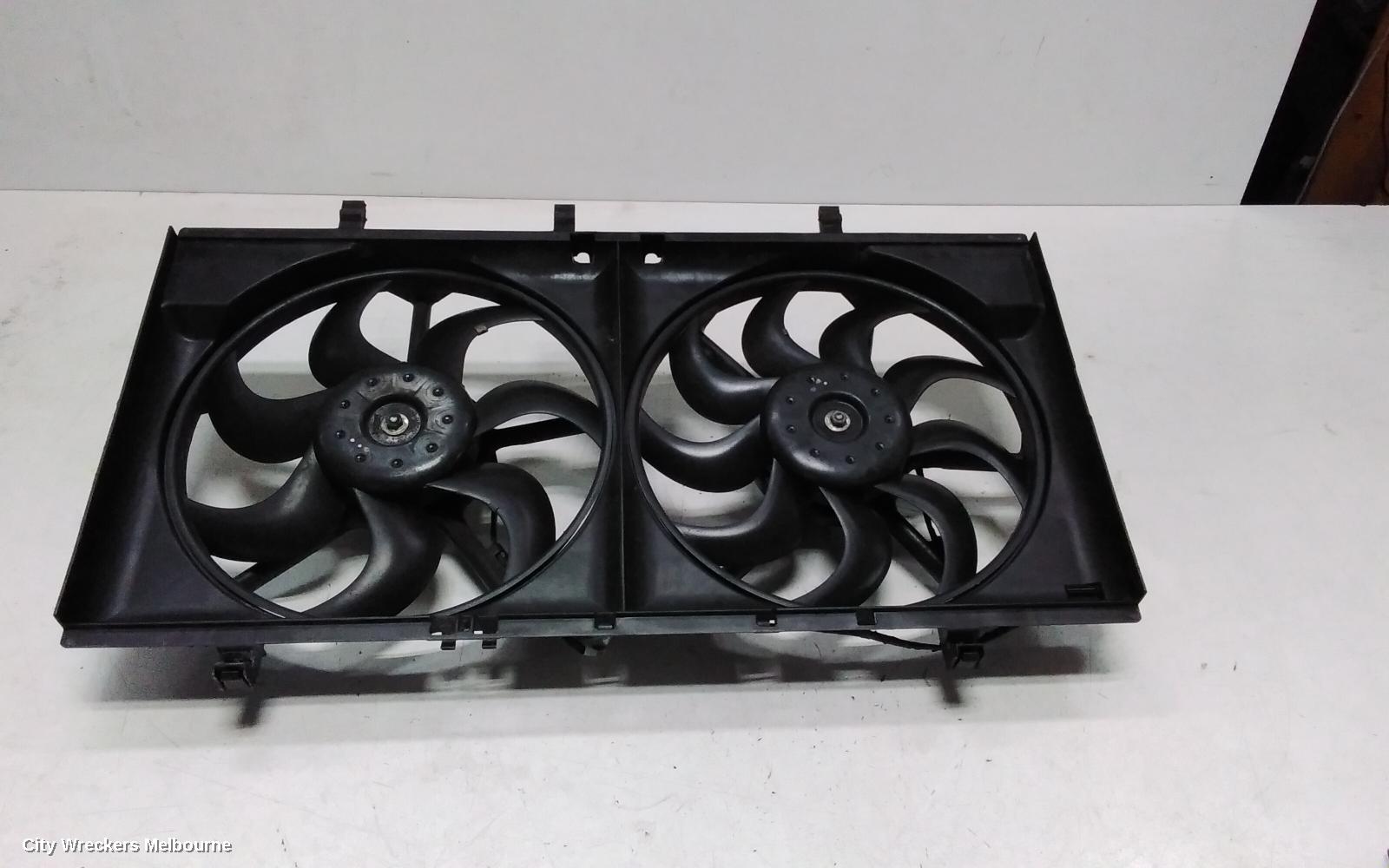 HOLDEN COMMODORE FAN, DUAL FAN ASSY, 3.6, VE, 09/2006 - 08/2010