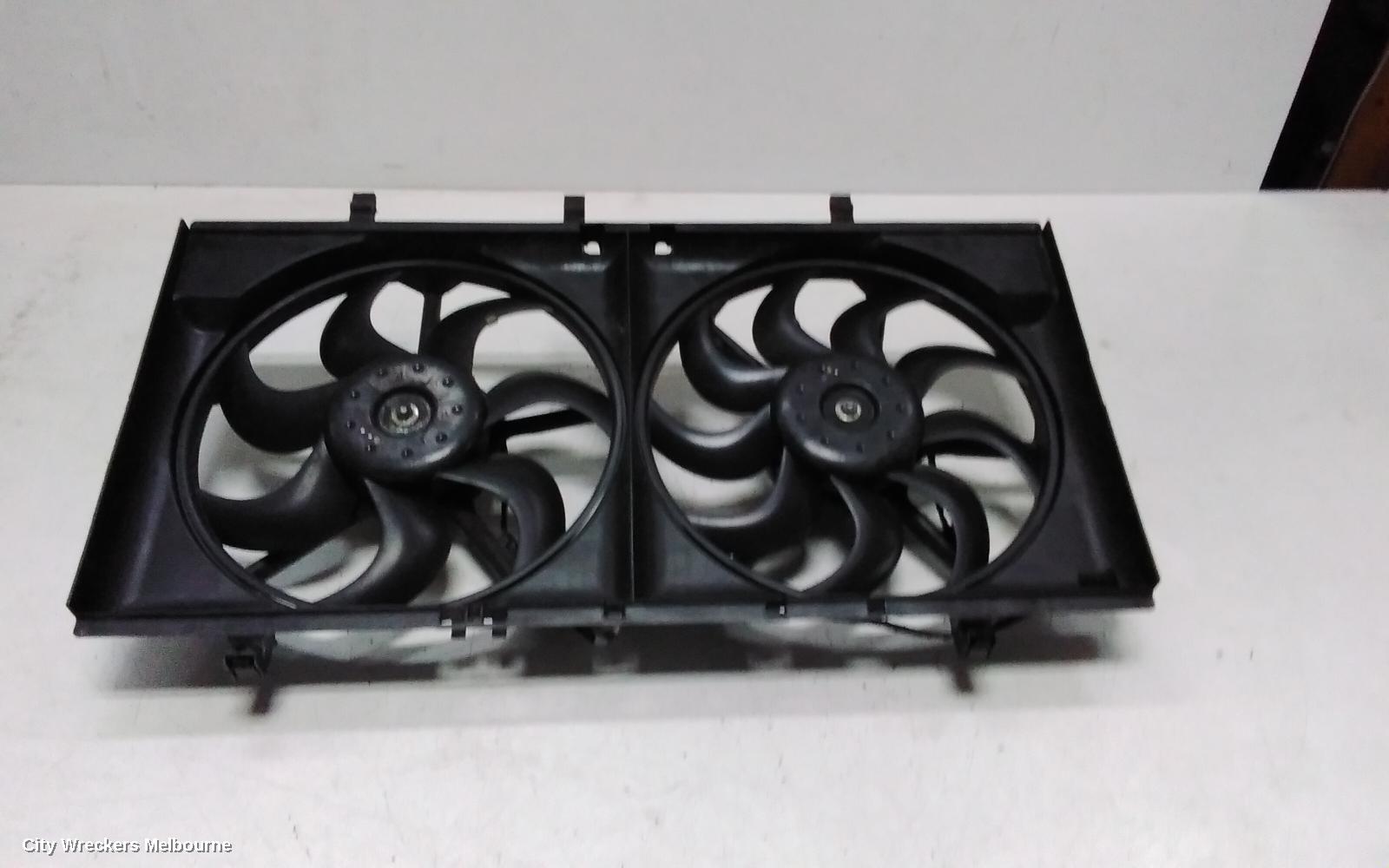 HOLDEN COMMODORE FAN, DUAL FAN ASSY, 3.6, VE, 09/2006 - 08/2010