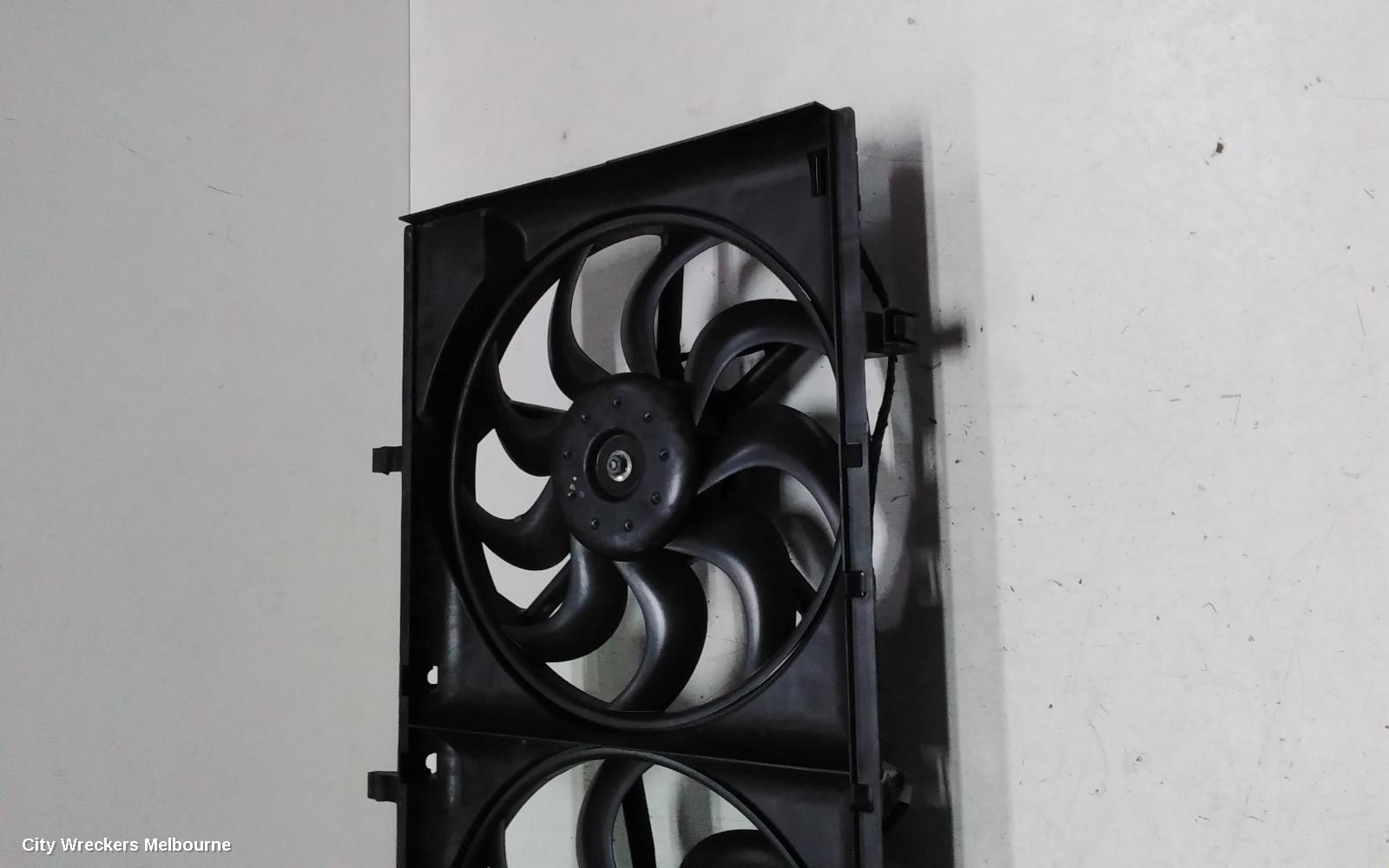 HOLDEN COMMODORE FAN, DUAL FAN ASSY, 3.6, VE, 09/2006 - 08/2010
