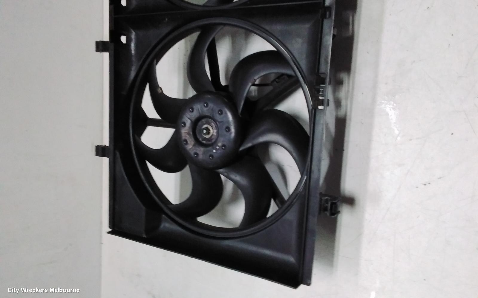 HOLDEN COMMODORE FAN, DUAL FAN ASSY, 3.6, VE, 09/2006 - 08/2010