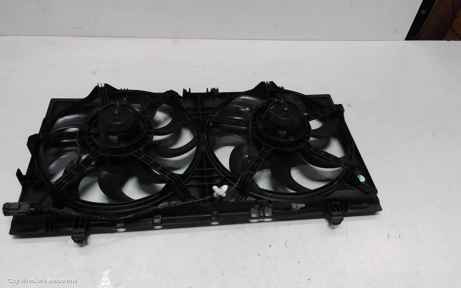 HOLDEN COMMODORE FAN, DUAL FAN ASSY, 3.6, VE, 09/2006 - 08/2010