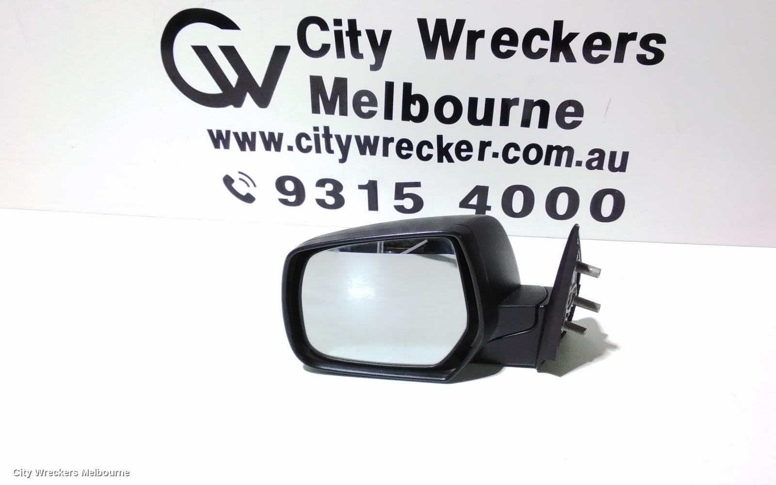 MAZDA BT50 LEFT DOOR MIRROR, UN, MANUAL, 09/2008 - 09/2011