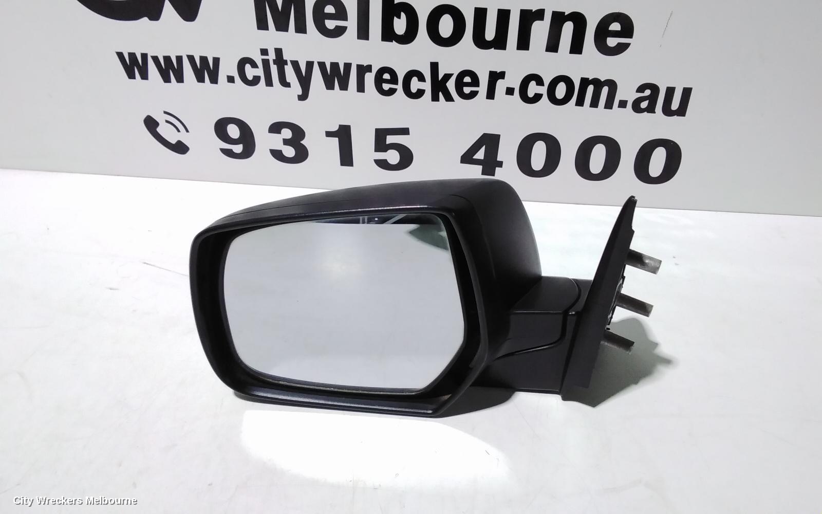 MAZDA BT50 LEFT DOOR MIRROR, UN, MANUAL, 09/2008 - 09/2011
