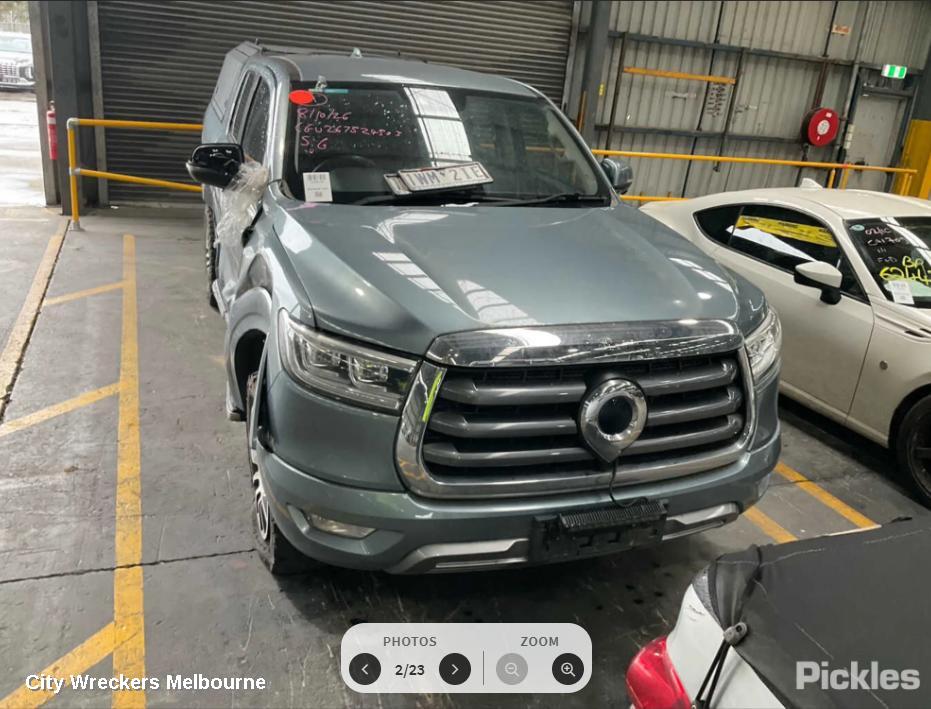 GREAT WALL CANNON UTE BONNET, NPW, BONNET, 09/2020 ONWARDS
