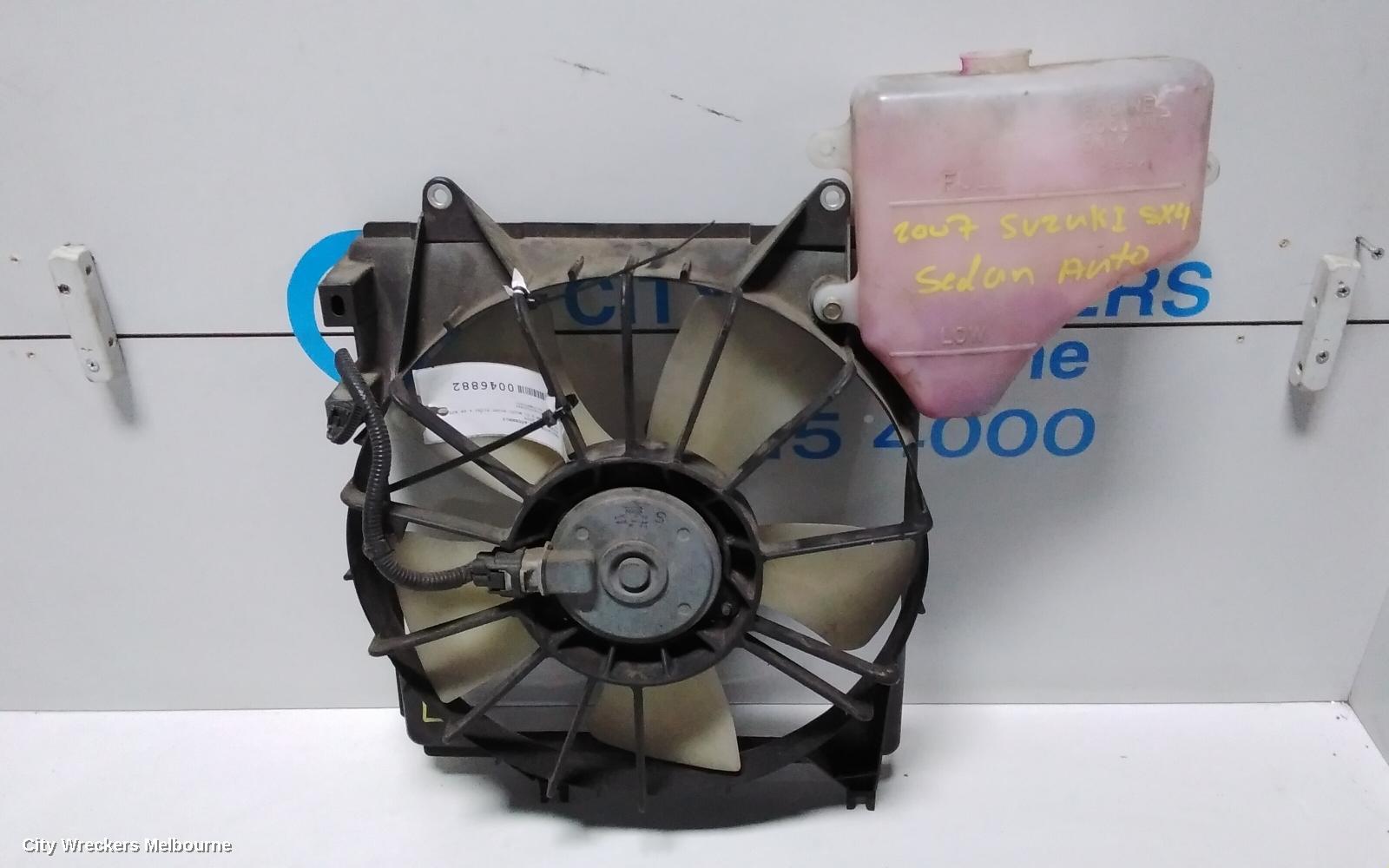 SUZUKI SX4 FAN, RADIATOR FAN, J20A, 02/2007 - 12/2009