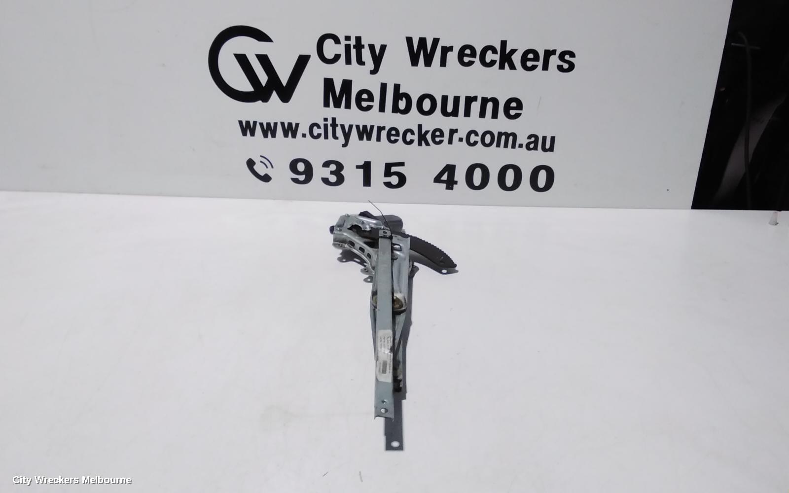 NISSAN MICRA LEFT FRONT WINDOW REG/MOTOR, K13, POWER, 11/2010 - 12/2016