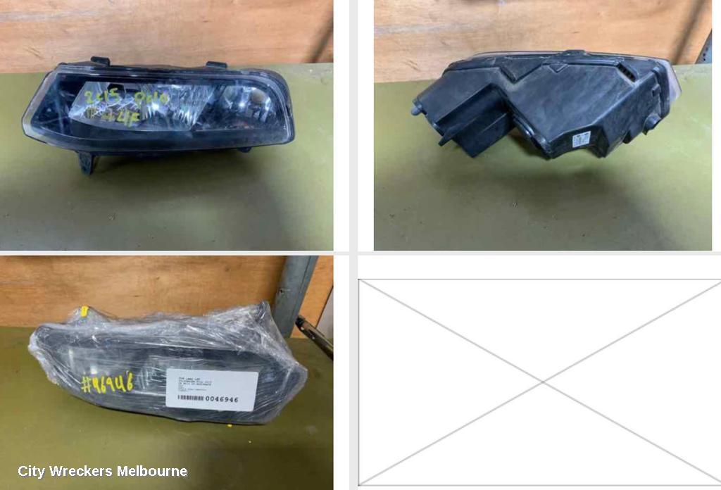 VOLKSWAGEN POLO LEFT INDICATOR/FOG/SIDE, BUMPER FOGLAMP, 6R, 05/2014 - 09/2017