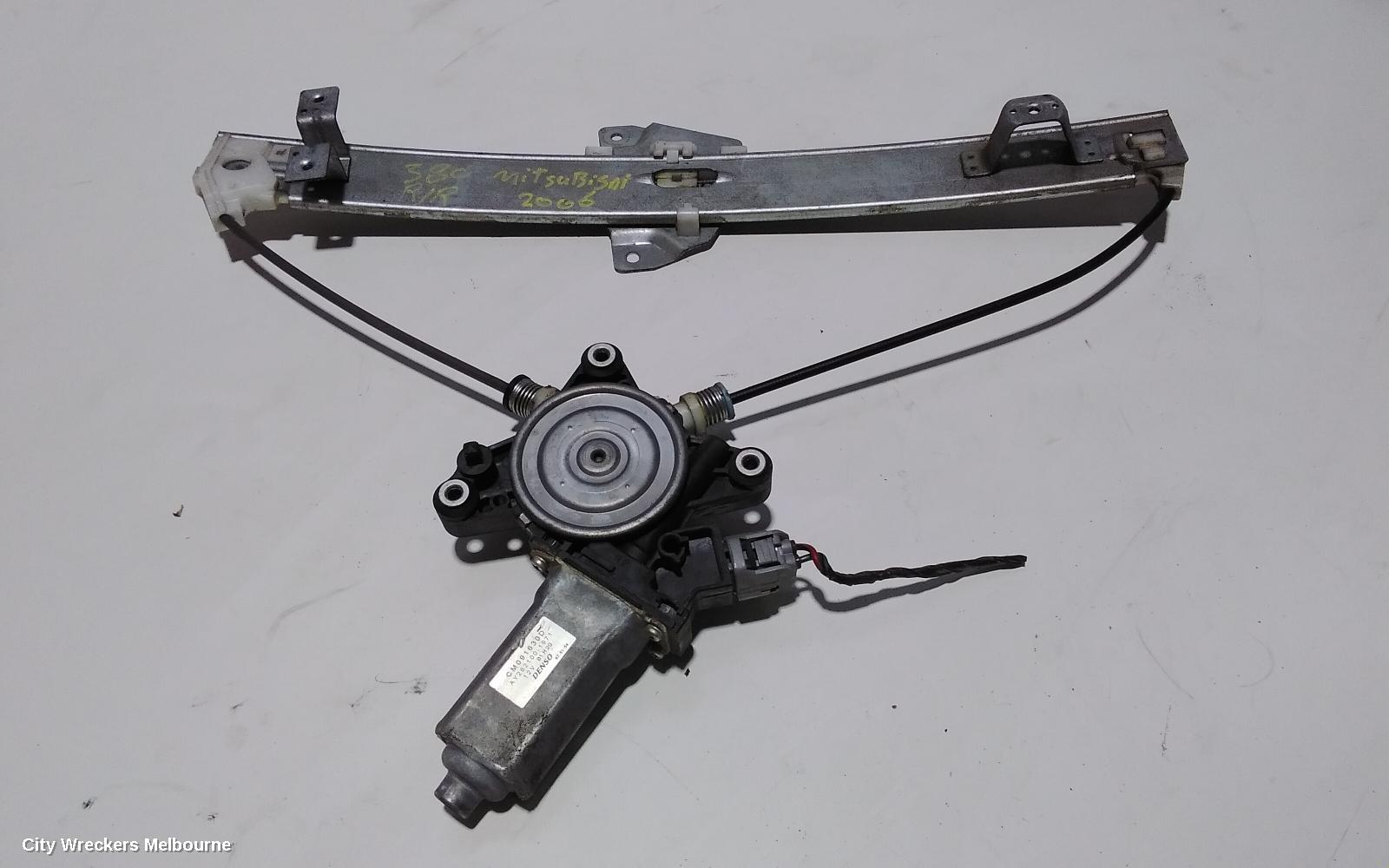 MITSUBISHI 380 RIGHT REAR WND REG/MOTOR, DB, ELECTRIC, 09/2005 - 03/2008
