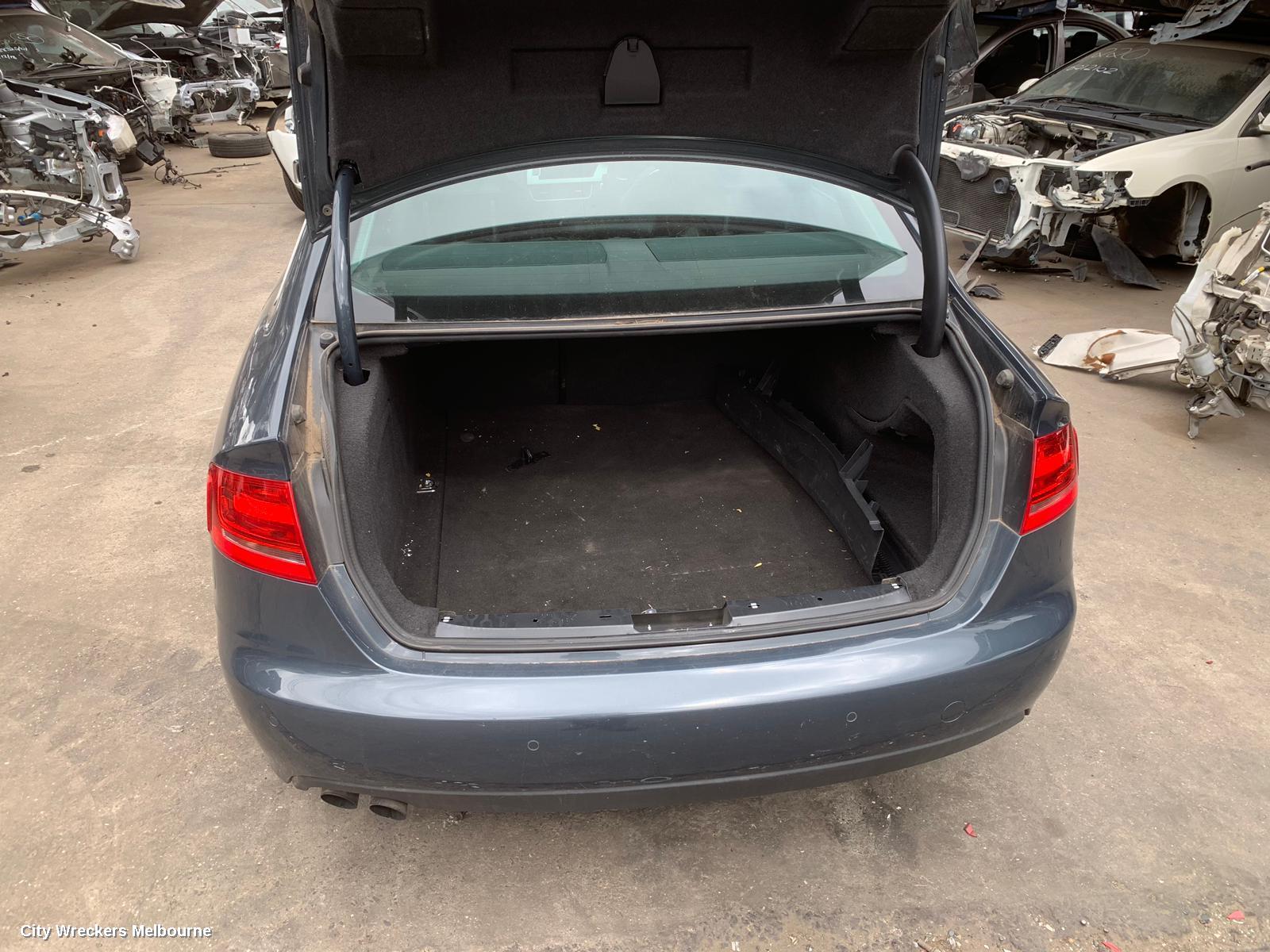 AUDI A4 BOOTLID/TAILGATE, BOOTLID, B8, SEDAN, 02/2008 - 07/2012